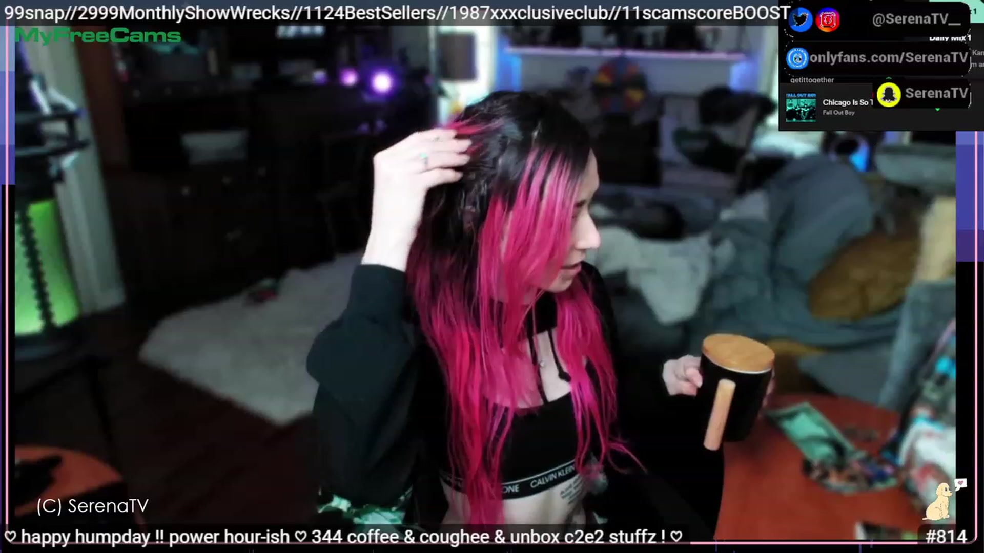 Gallery image thumbnail from serenatv's myfreecams stream on, 04/05/2023, 20:43 image 4 of 20