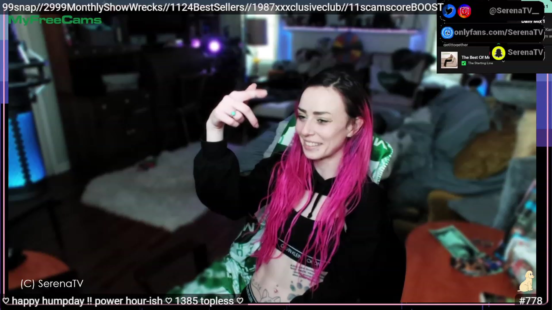 Gallery image thumbnail from serenatv's myfreecams stream on, 04/05/2023, 20:43 image 7 of 20