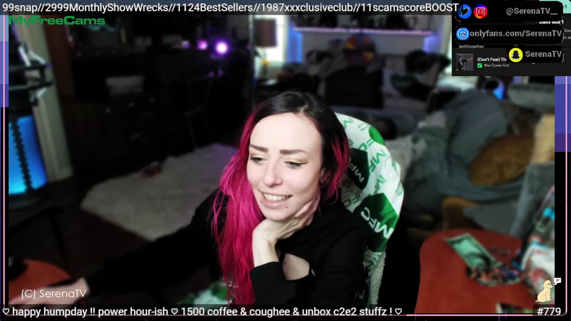 Gallery image thumbnail from serenatv's myfreecams stream on, 04/05/2023, 20:43 image 5 of 20