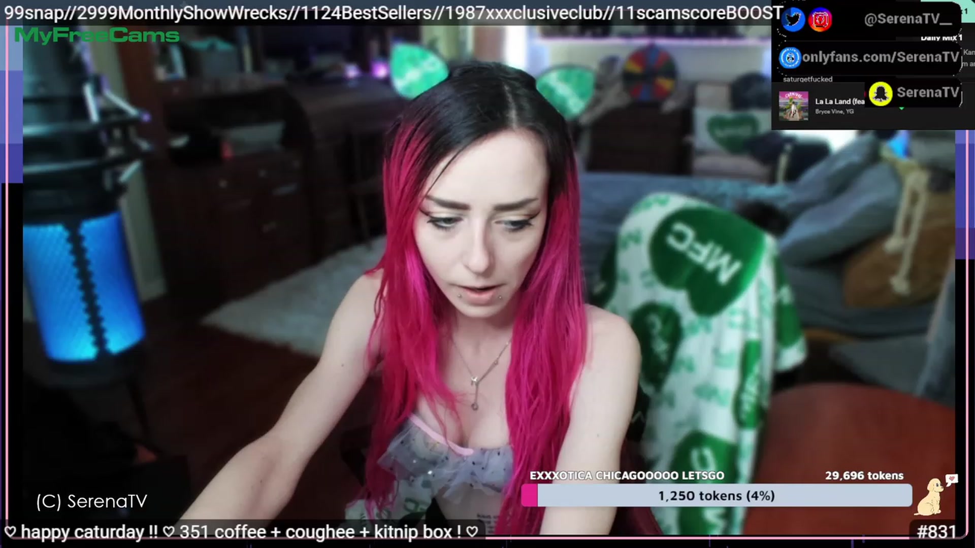 Gallery image thumbnail from serenatv's myfreecams stream on, 04/08/2023, 20:34 image 3 of 20