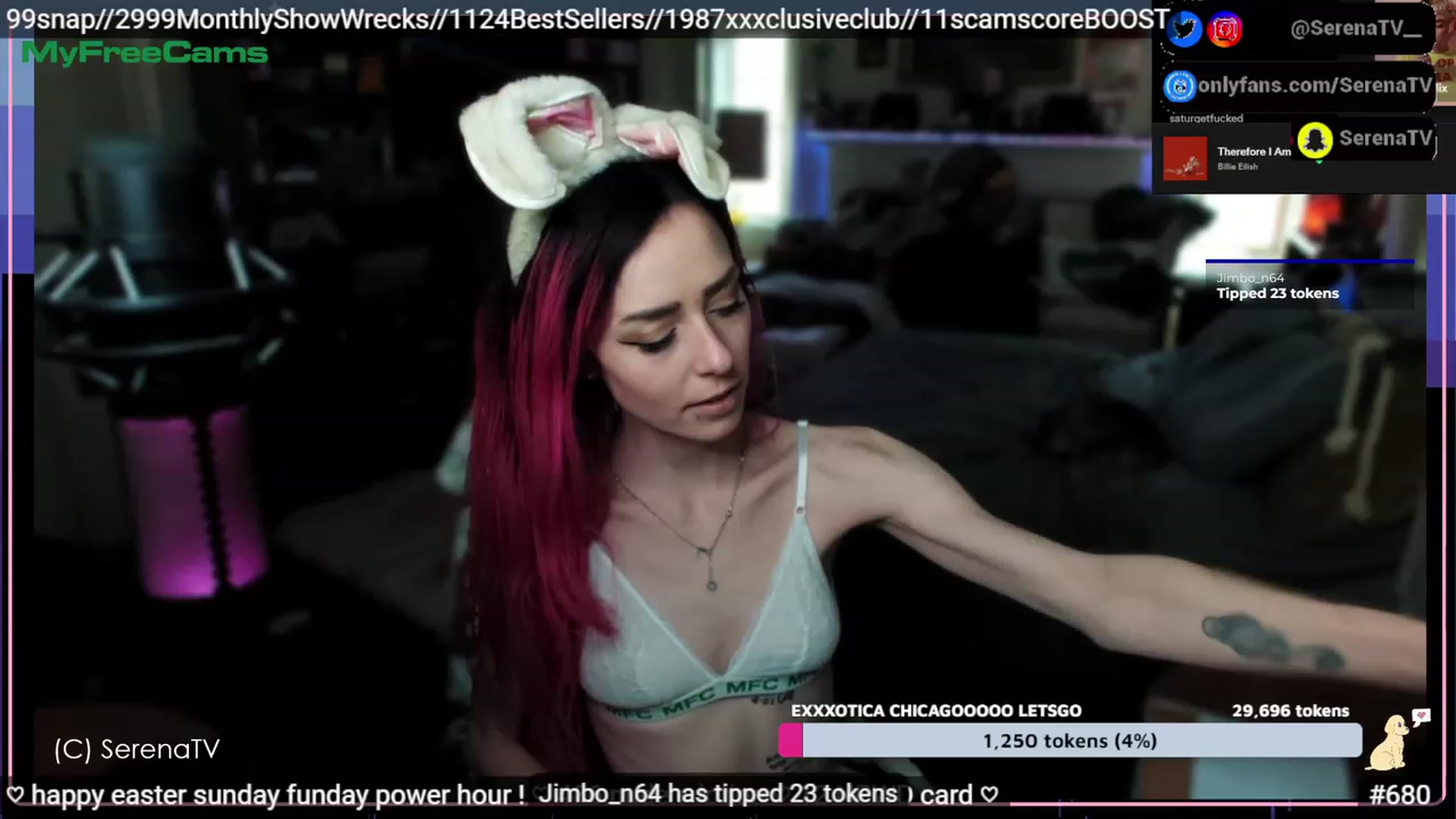Gallery image thumbnail from serenatv's myfreecams stream on, 04/09/2023, 19:59 image 10 of 20