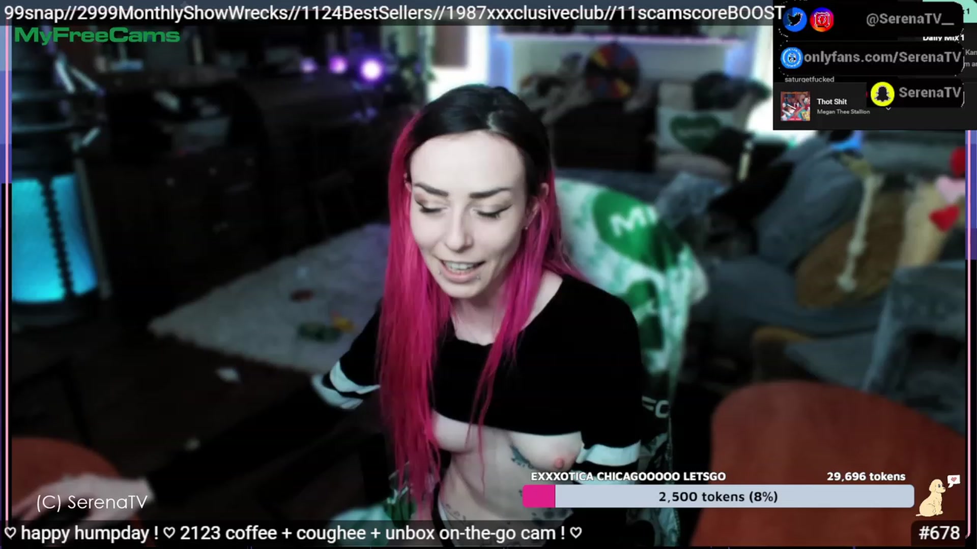 Gallery image thumbnail from serenatv's myfreecams stream on, 04/12/2023, 20:29 image 3 of 20