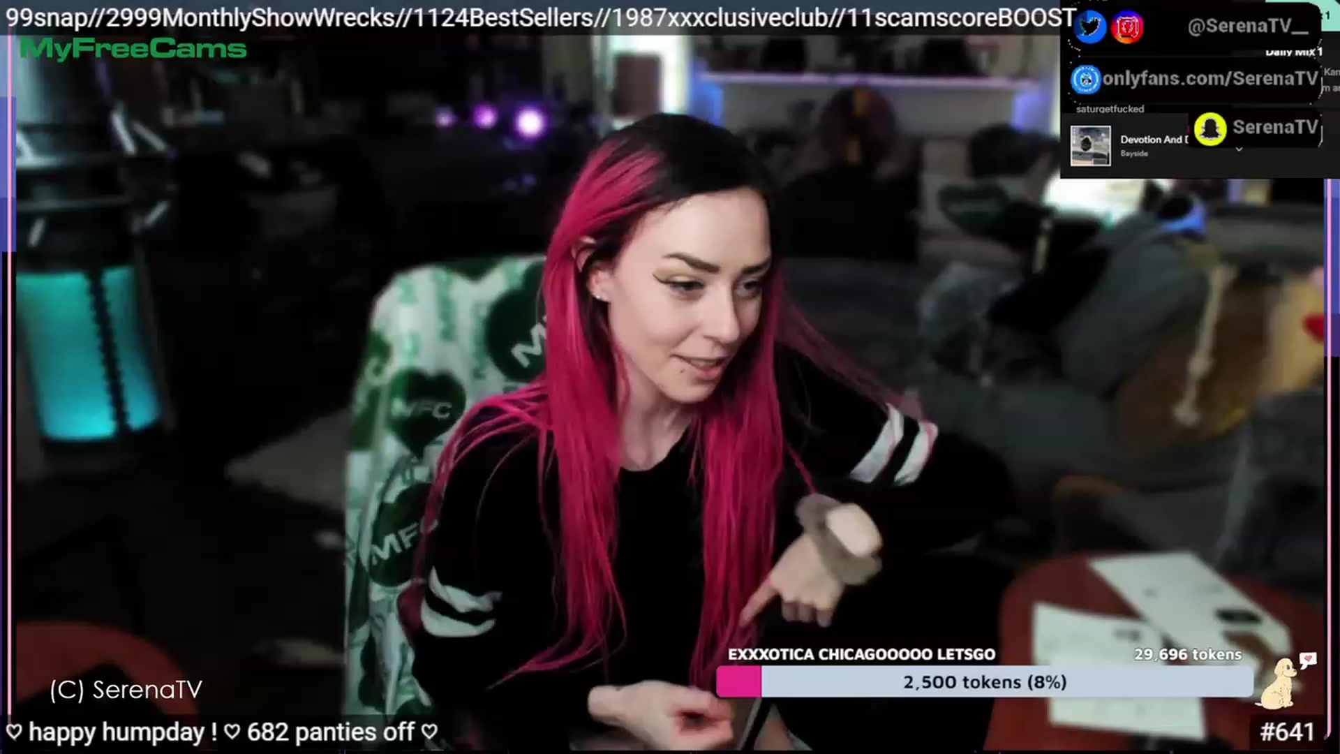 Gallery image thumbnail from serenatv's myfreecams stream on, 04/12/2023, 20:29 image 11 of 20