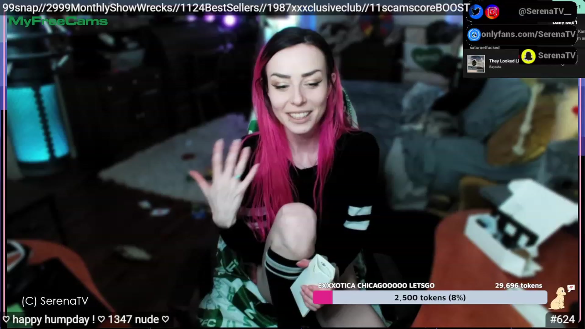 Gallery image thumbnail from serenatv's myfreecams stream on, 04/12/2023, 20:29 image 19 of 20