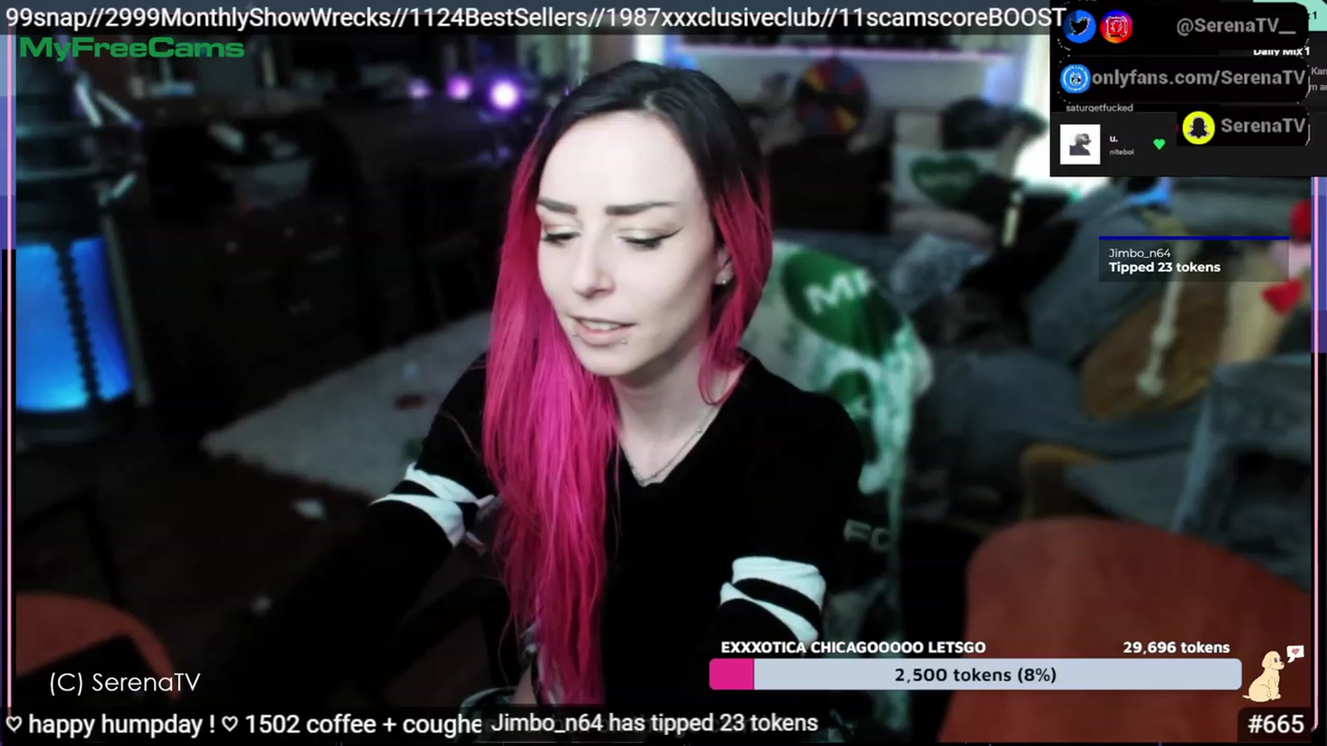 Gallery image thumbnail from serenatv's myfreecams stream on, 04/12/2023, 20:29 image 5 of 20