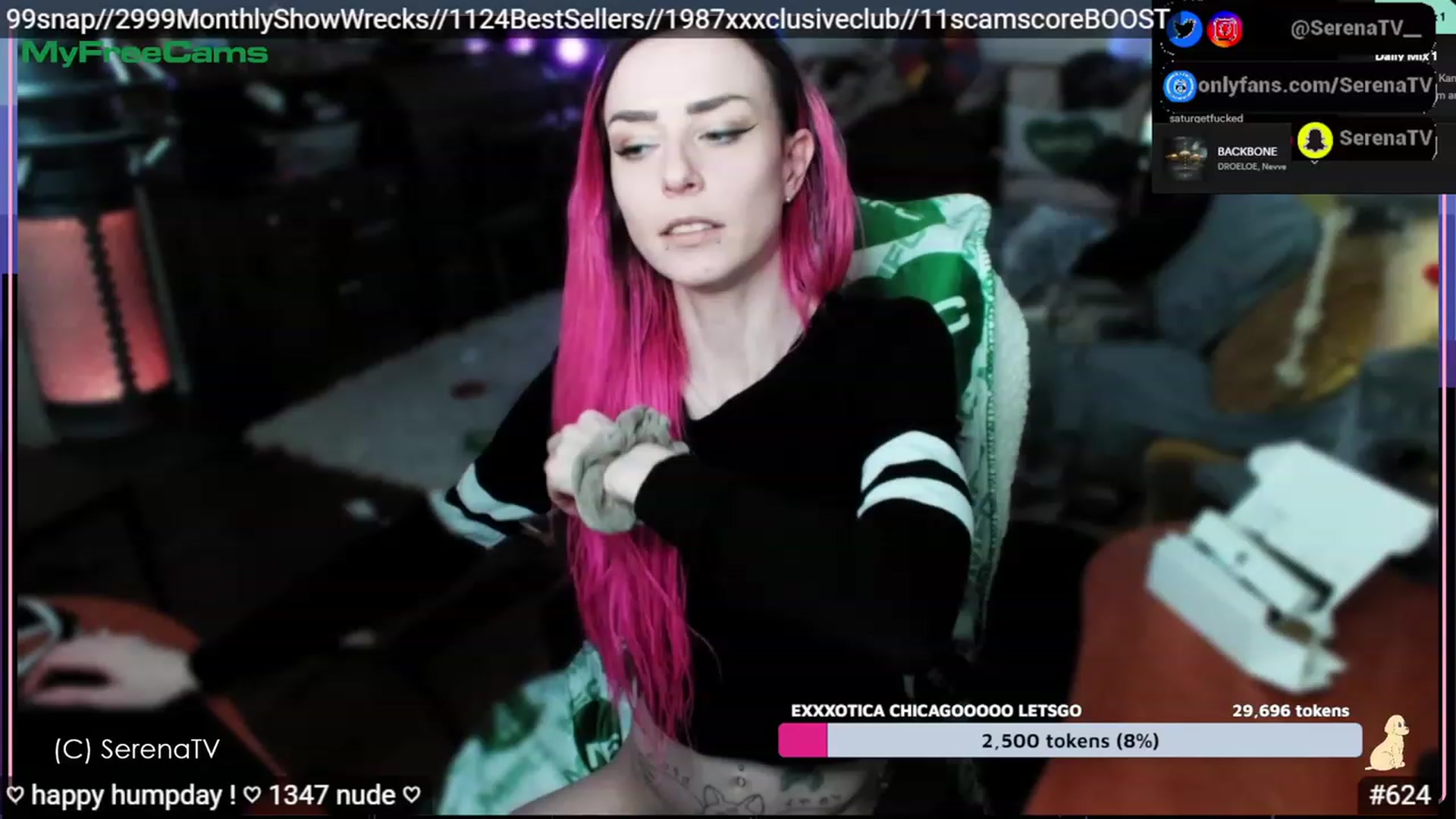 Gallery image thumbnail from serenatv's myfreecams stream on, 04/12/2023, 20:29 image 20 of 20
