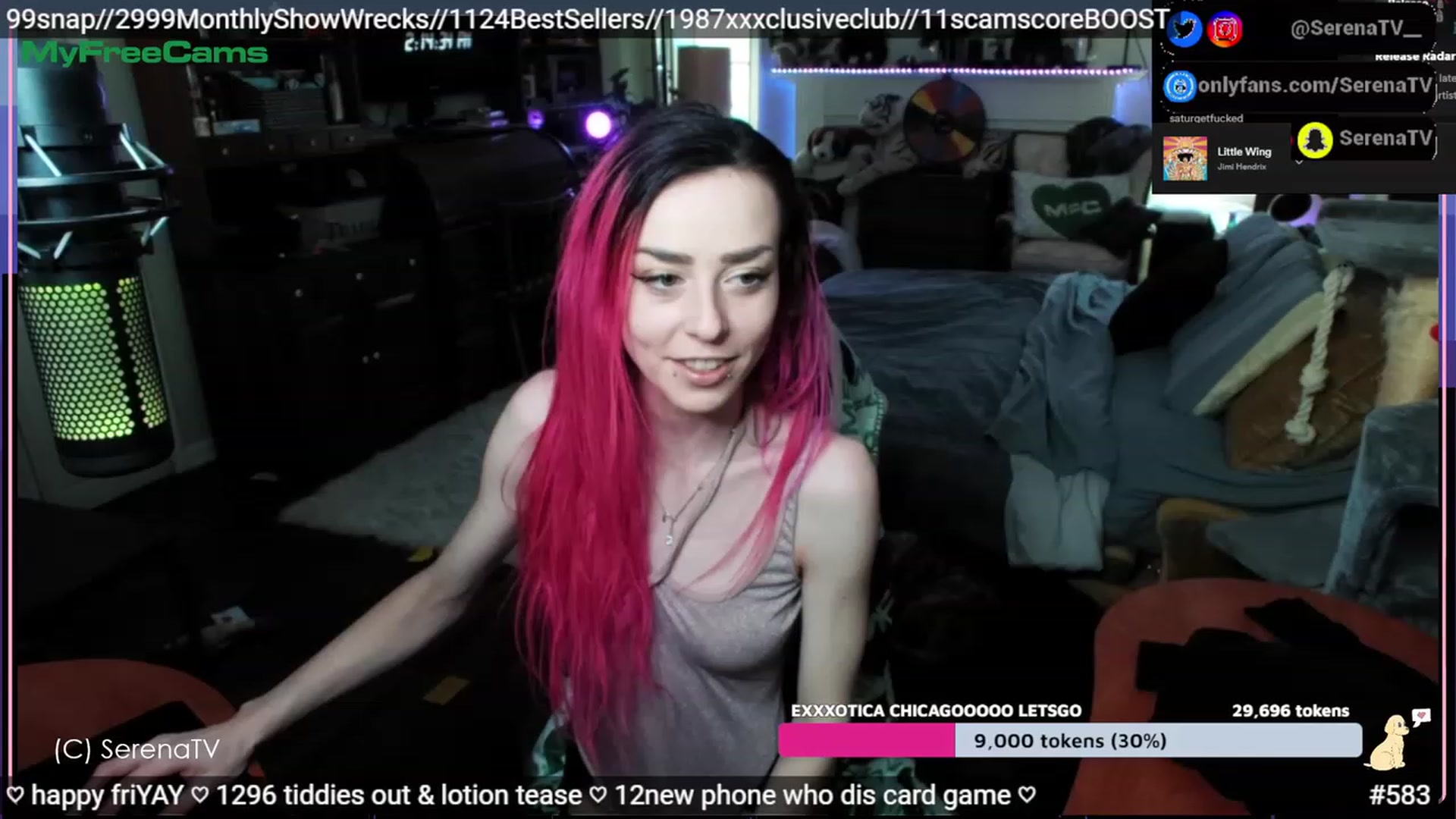 Gallery image thumbnail from serenatv's myfreecams stream on, 04/14/2023, 19:53 image 10 of 20