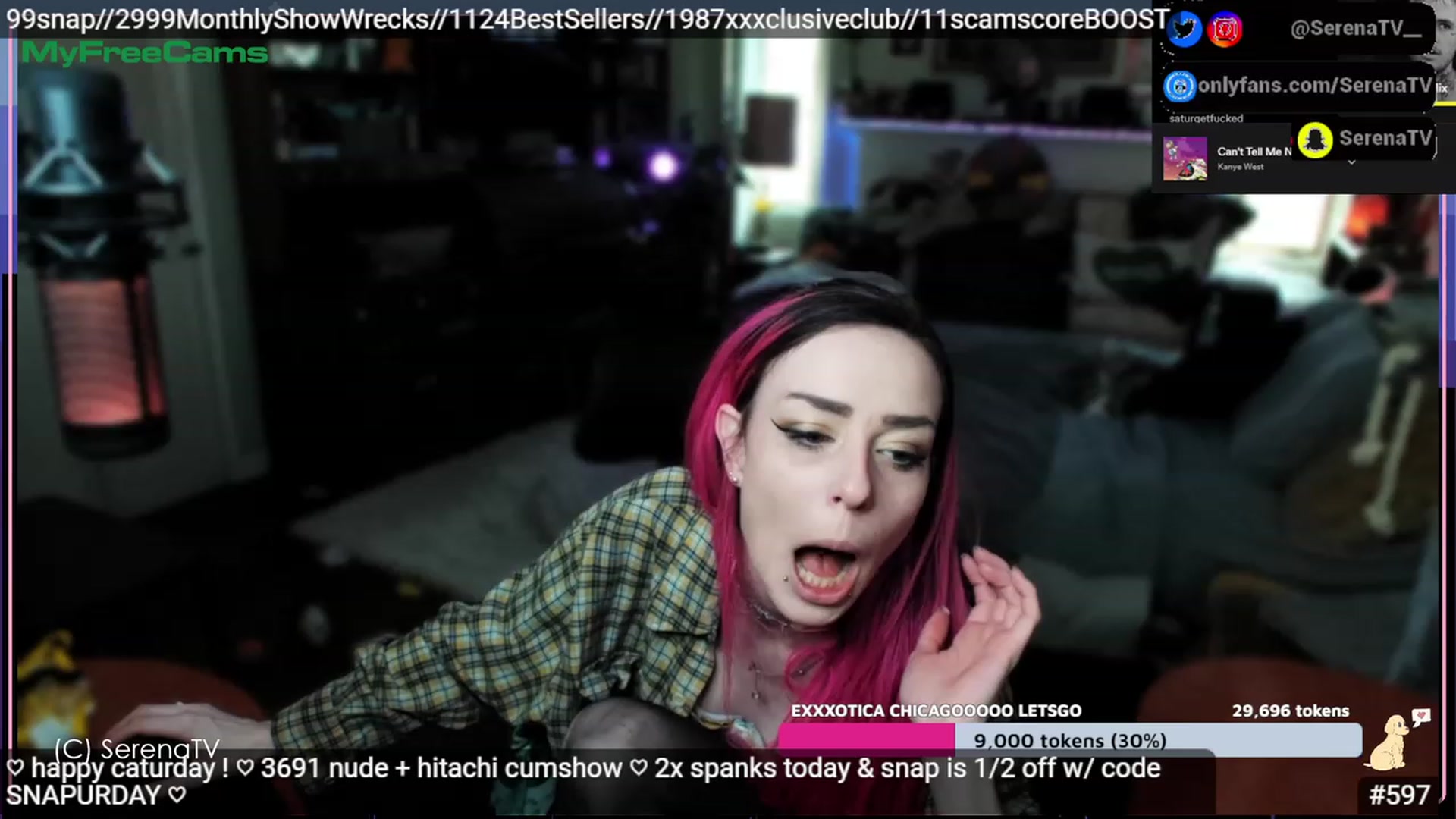 Gallery image thumbnail from serenatv's myfreecams stream on, 04/15/2023, 20:30 image 7 of 20