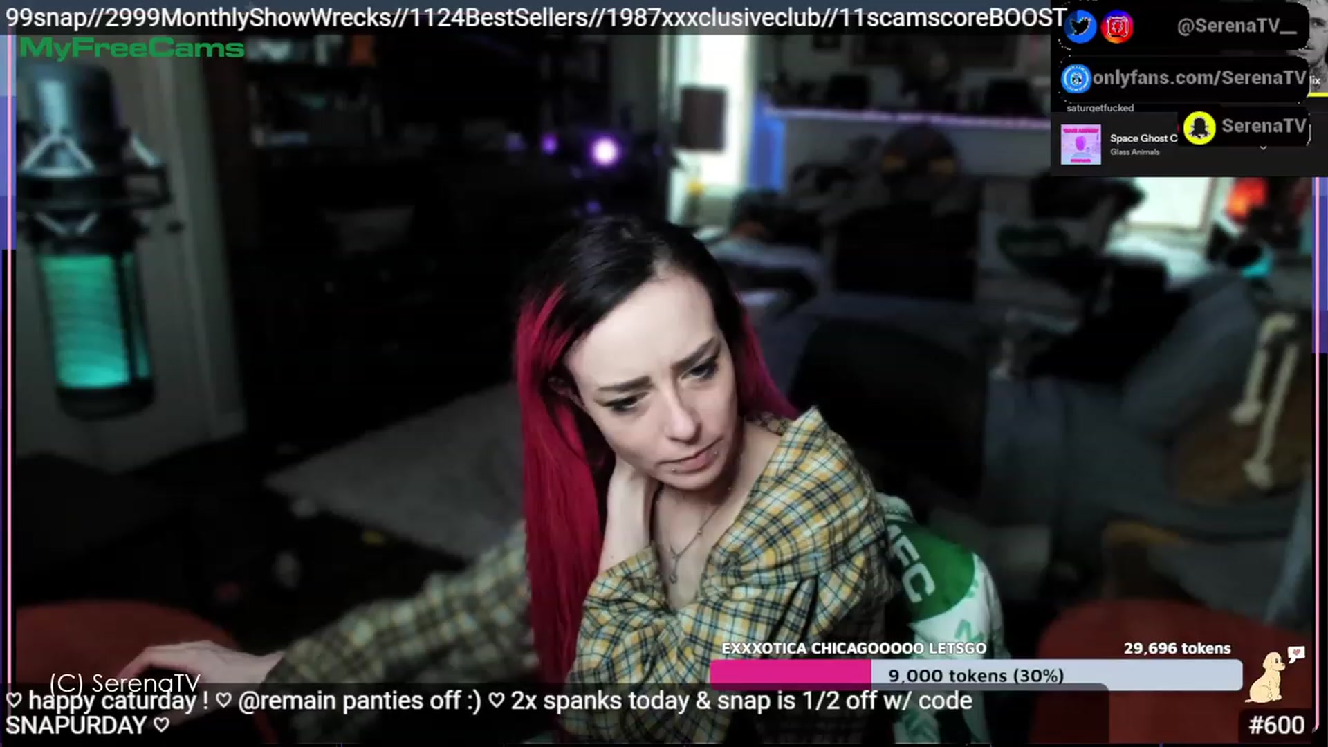 Gallery image thumbnail from serenatv's myfreecams stream on, 04/15/2023, 20:30 image 3 of 20