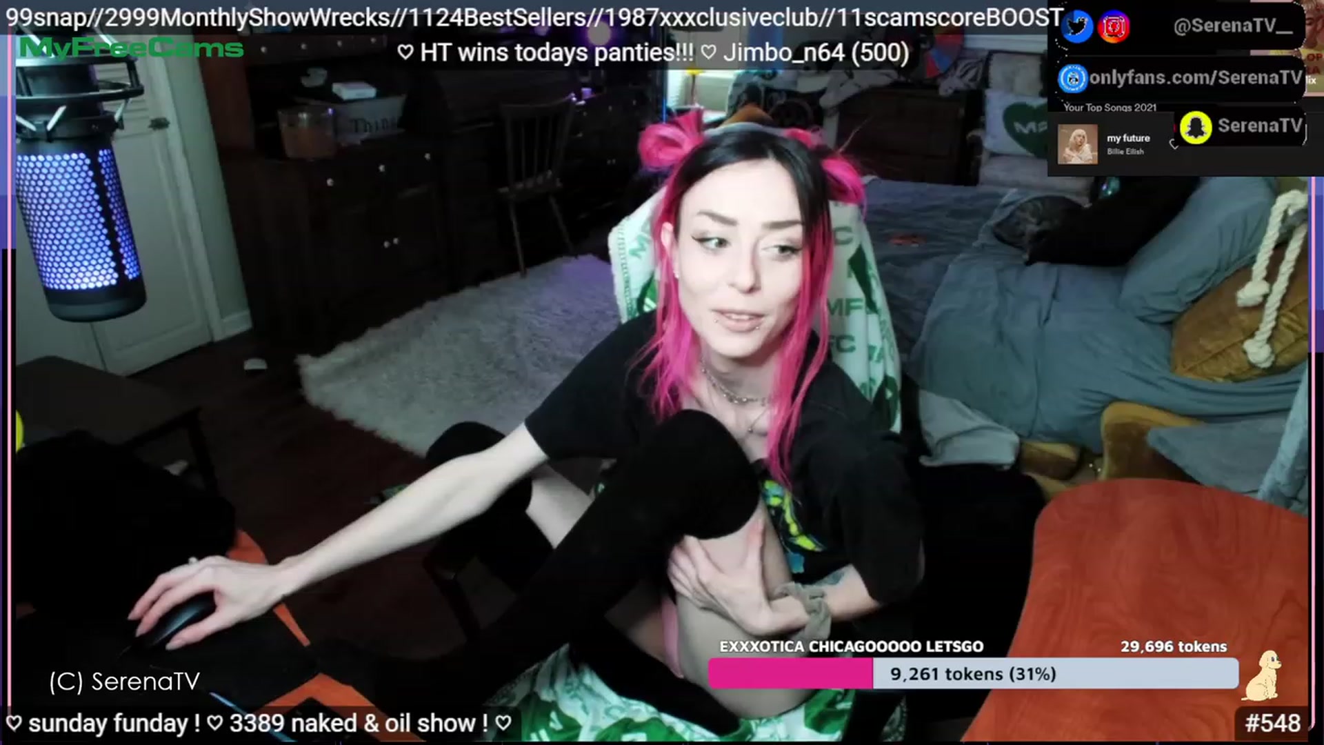 Gallery image thumbnail from serenatv's myfreecams stream on, 04/16/2023, 20:58 image 11 of 20