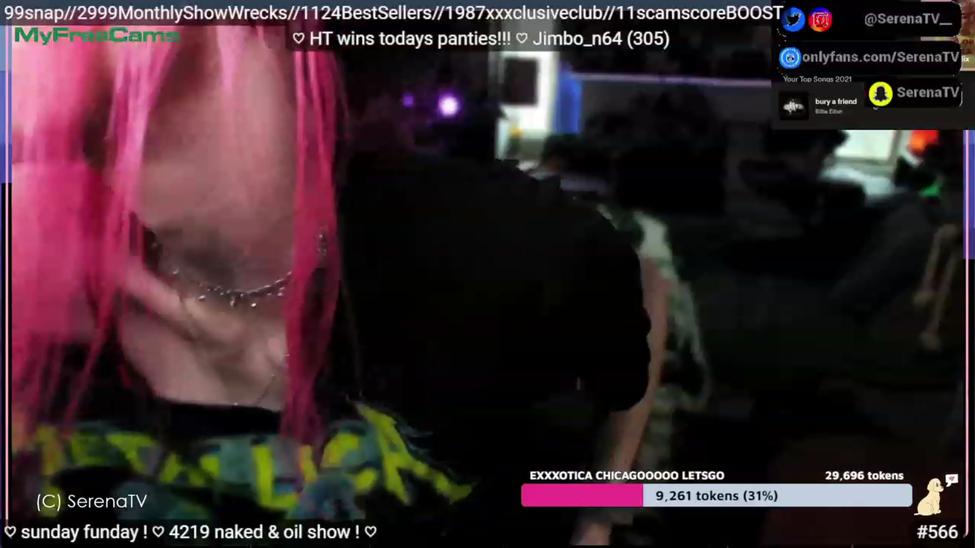 Gallery image thumbnail from serenatv's myfreecams stream on, 04/16/2023, 20:58 image 6 of 20