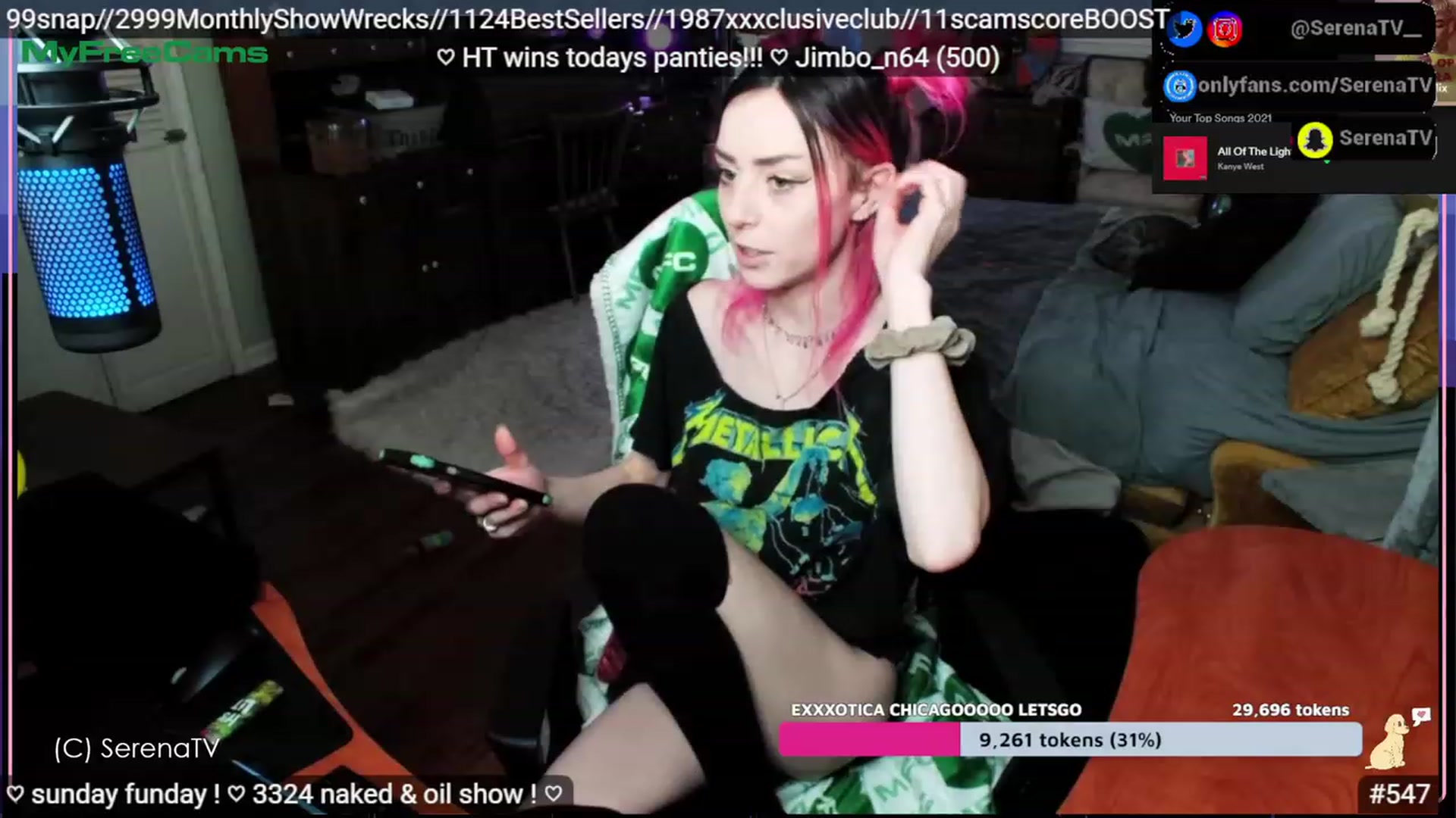 Gallery image thumbnail from serenatv's myfreecams stream on, 04/16/2023, 20:58 image 12 of 20