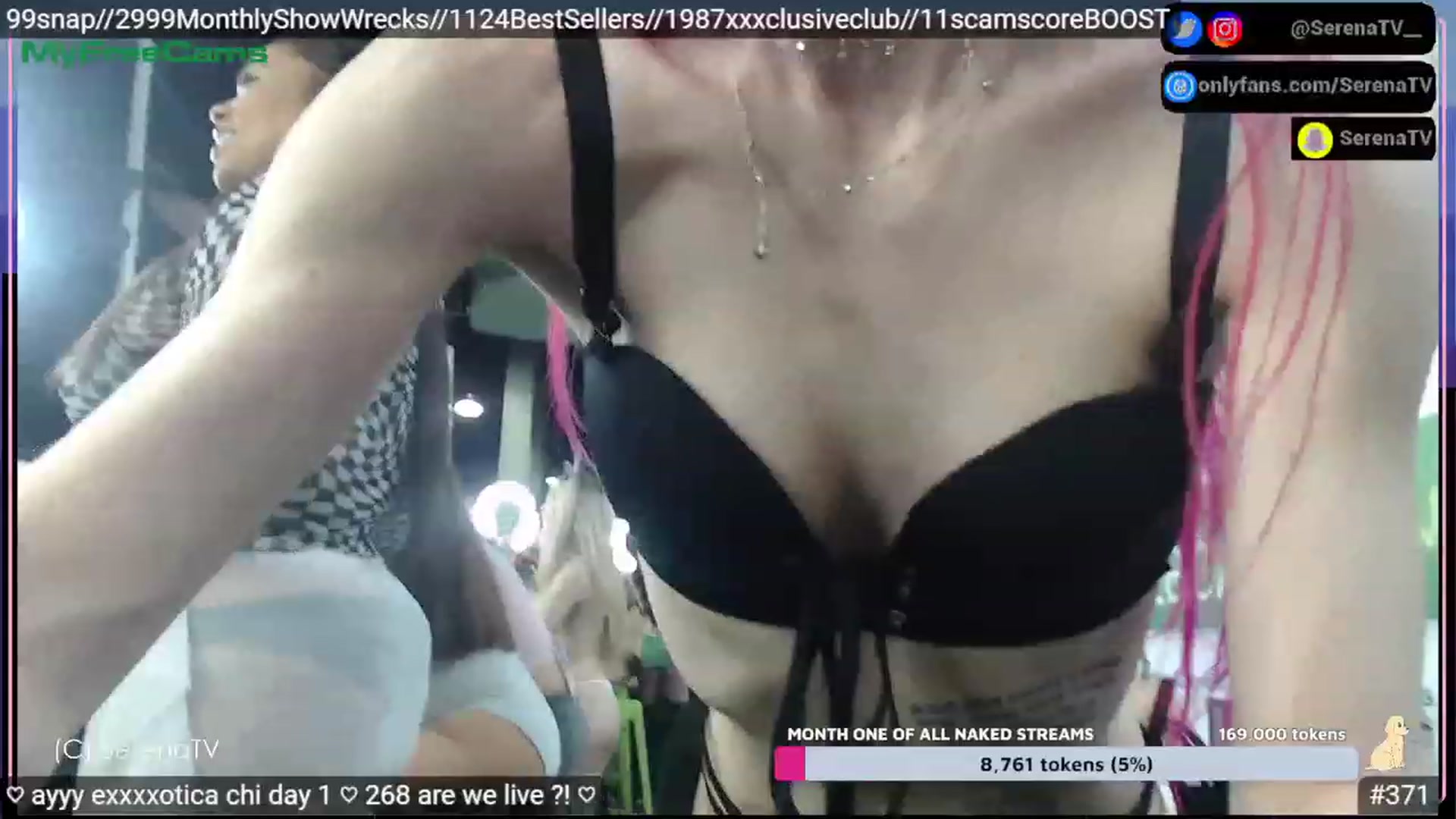 Gallery image thumbnail from serenatv's myfreecams stream on, 04/22/2023, 03:45 image 15 of 20