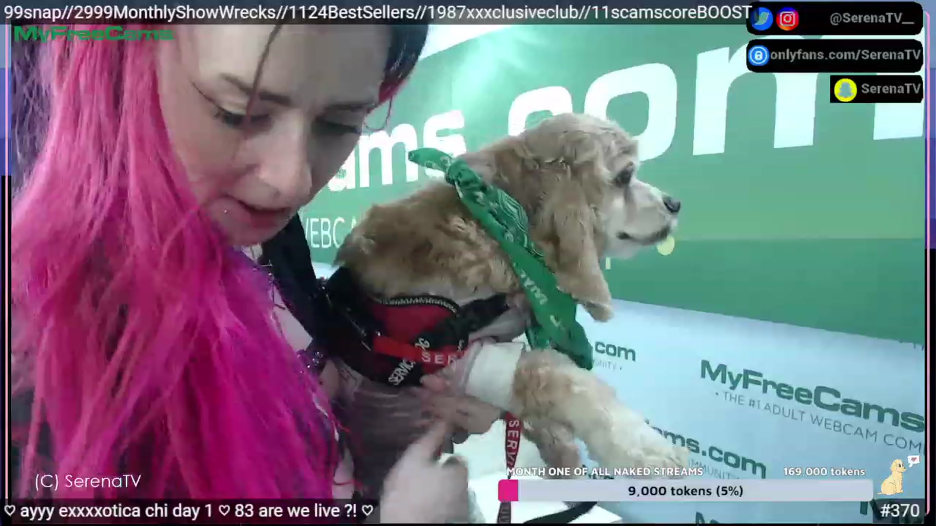 Gallery image thumbnail from serenatv's myfreecams stream on, 04/22/2023, 03:45 image 20 of 20