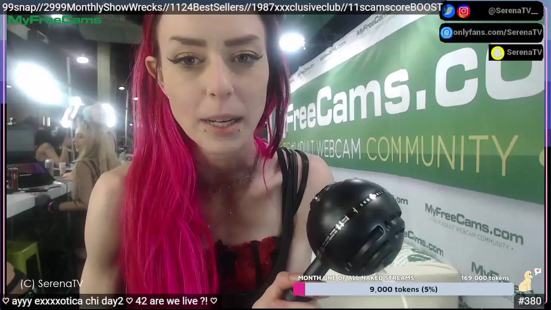 Gallery image thumbnail from serenatv's myfreecams stream on, 04/22/2023, 20:48 image 16 of 20