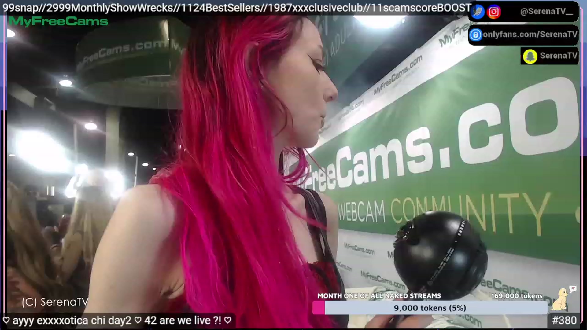 Gallery image thumbnail from serenatv's myfreecams stream on, 04/22/2023, 20:48 image 19 of 20