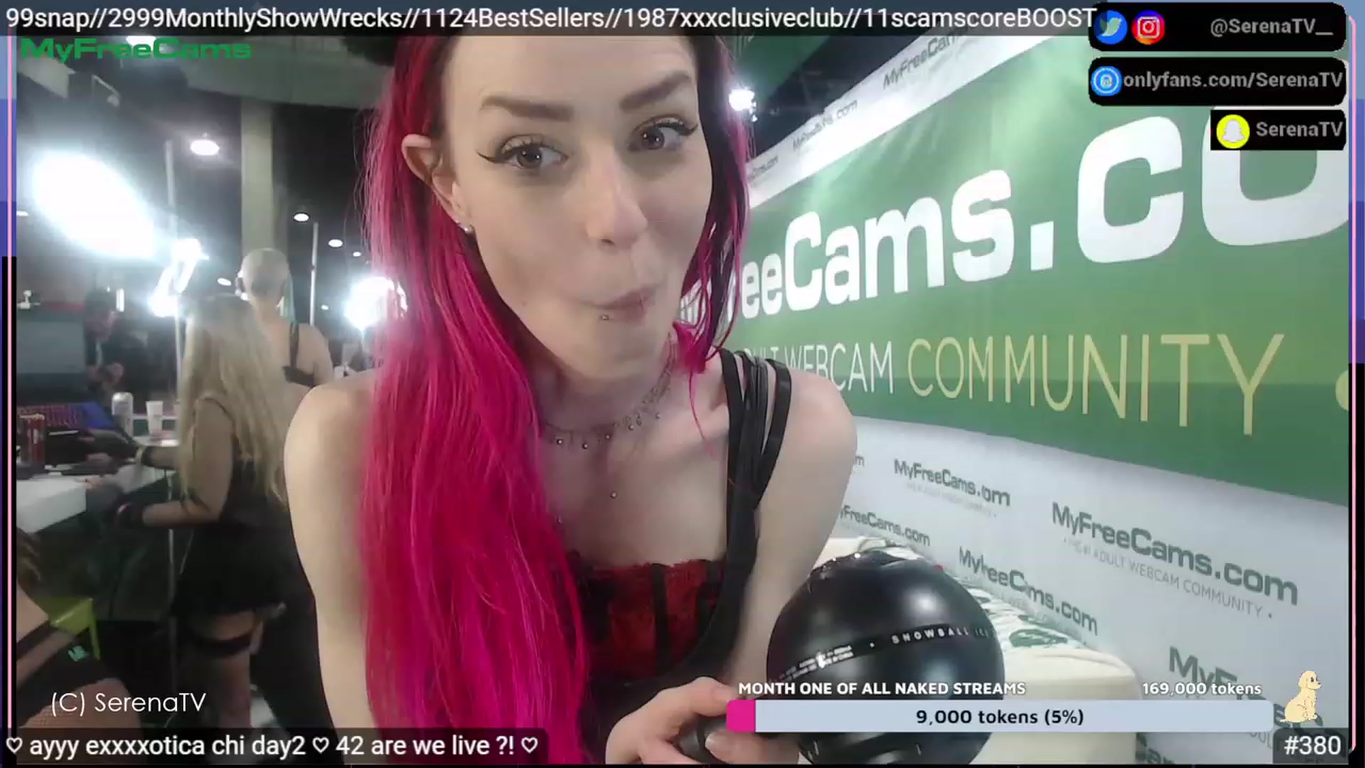 Gallery image thumbnail from serenatv's myfreecams stream on, 04/22/2023, 20:48 image 17 of 20