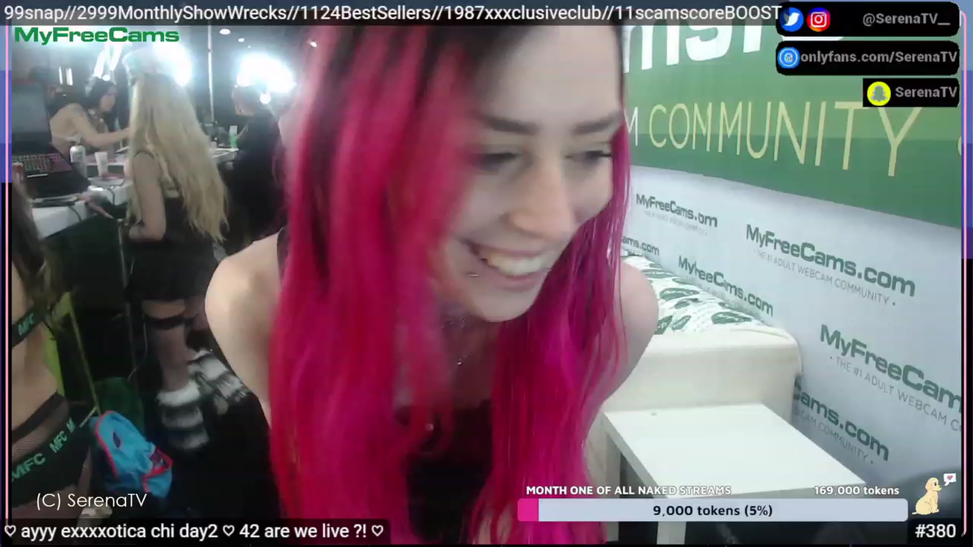 Gallery image thumbnail from serenatv's myfreecams stream on, 04/22/2023, 20:48 image 12 of 20