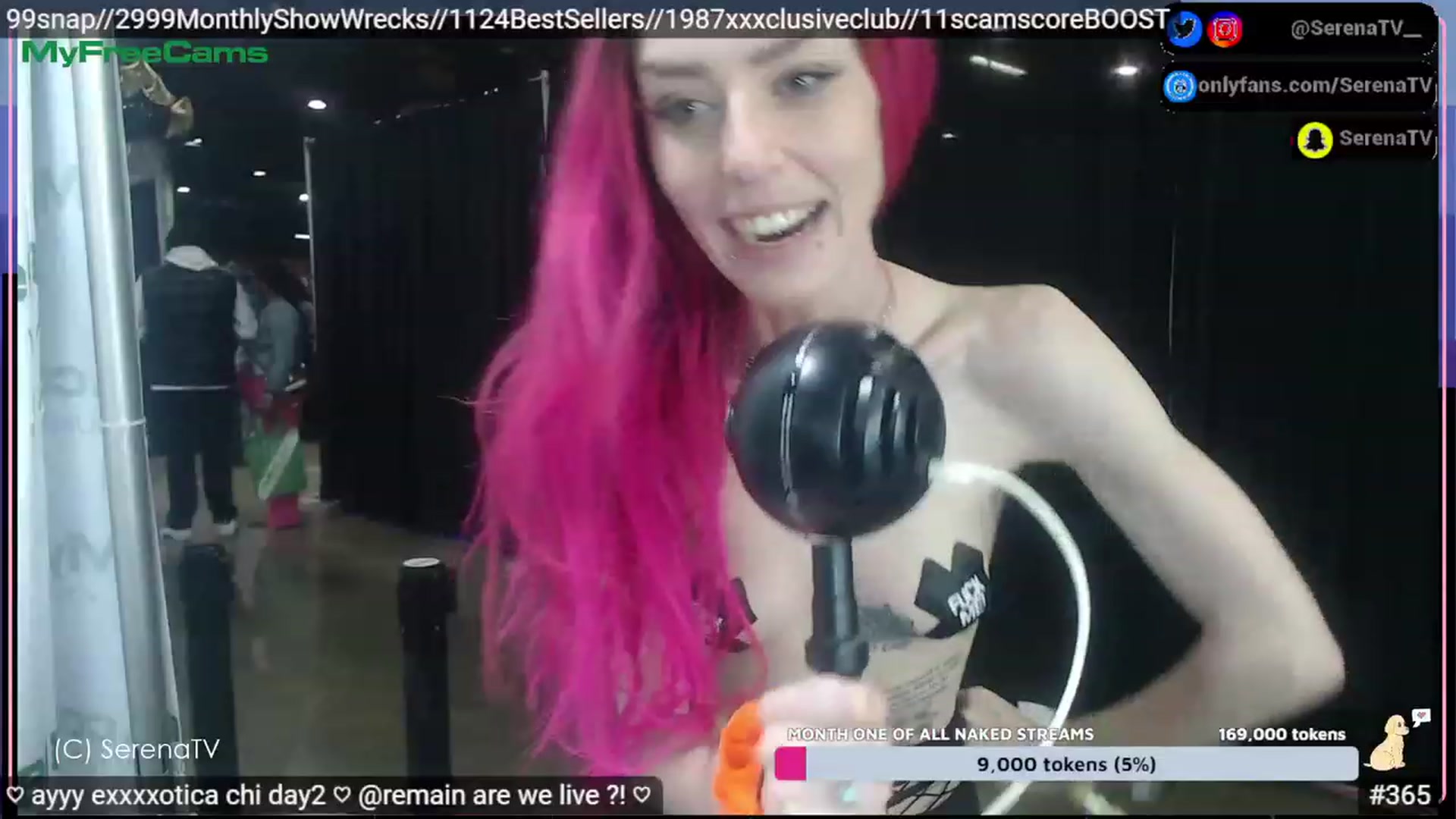 Gallery image thumbnail from serenatv's myfreecams stream on, 04/22/2023, 22:19 image 20 of 20