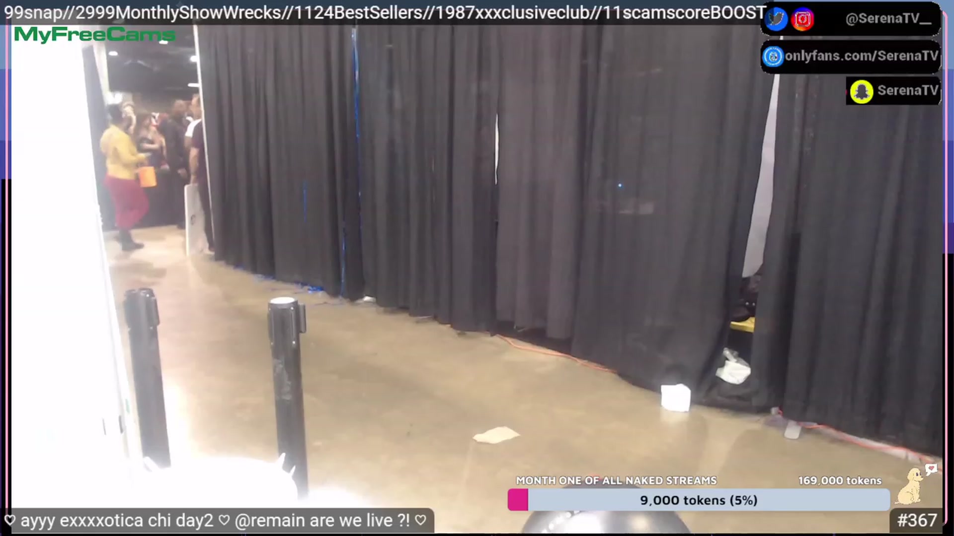 Gallery image thumbnail from serenatv's myfreecams stream on, 04/22/2023, 22:19 image 16 of 20