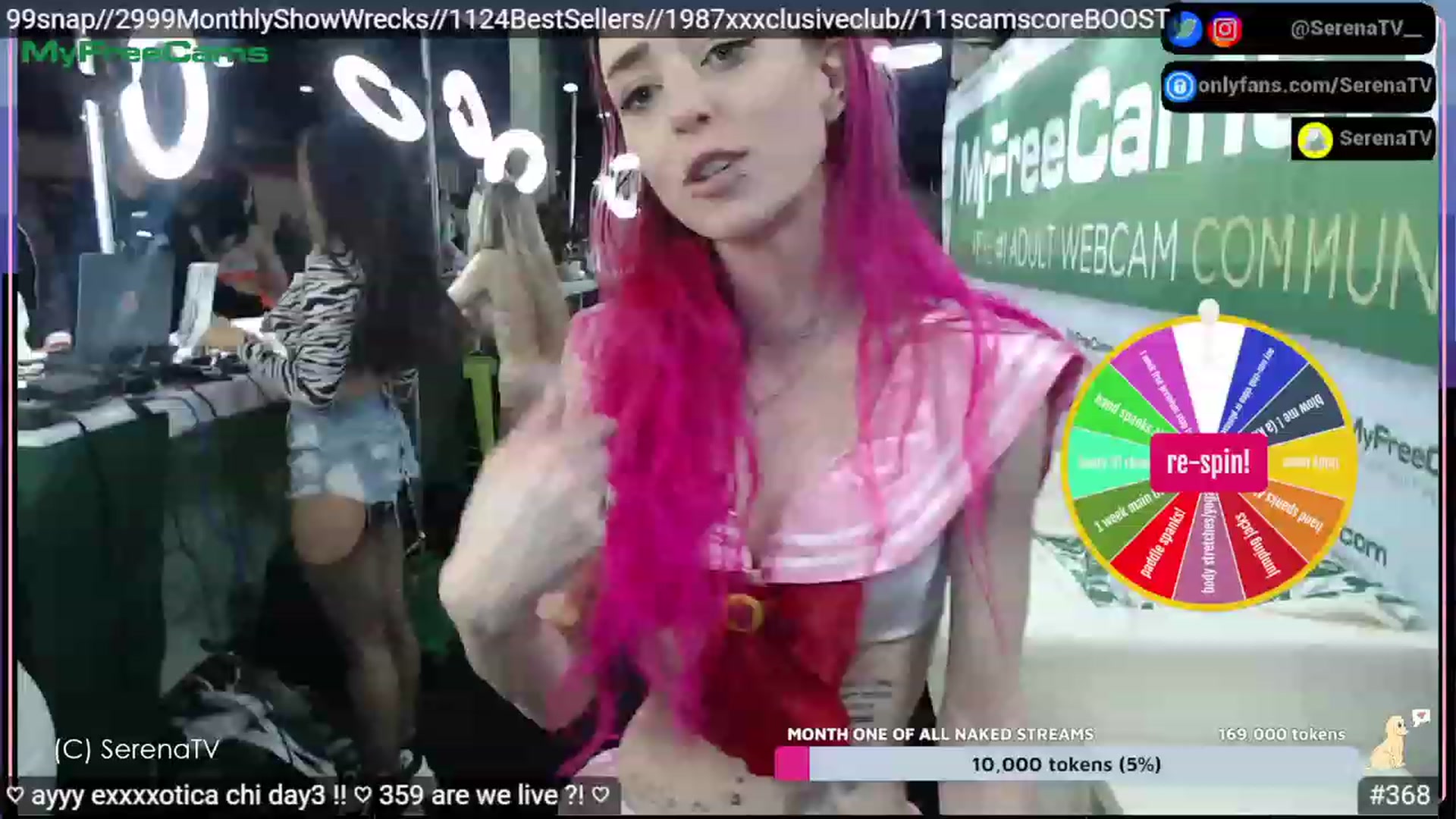 Gallery image thumbnail from serenatv's myfreecams stream on, 04/23/2023, 20:45 image 20 of 20