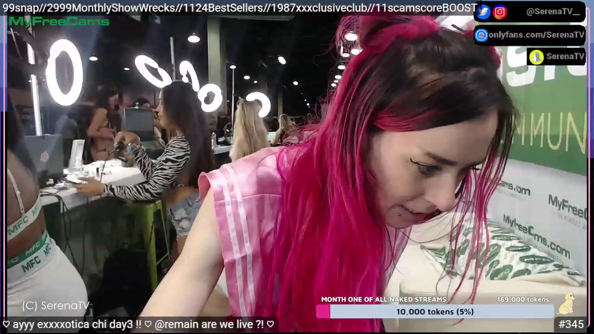 Gallery image thumbnail from serenatv's myfreecams stream on, 04/23/2023, 22:31 image 5 of 20