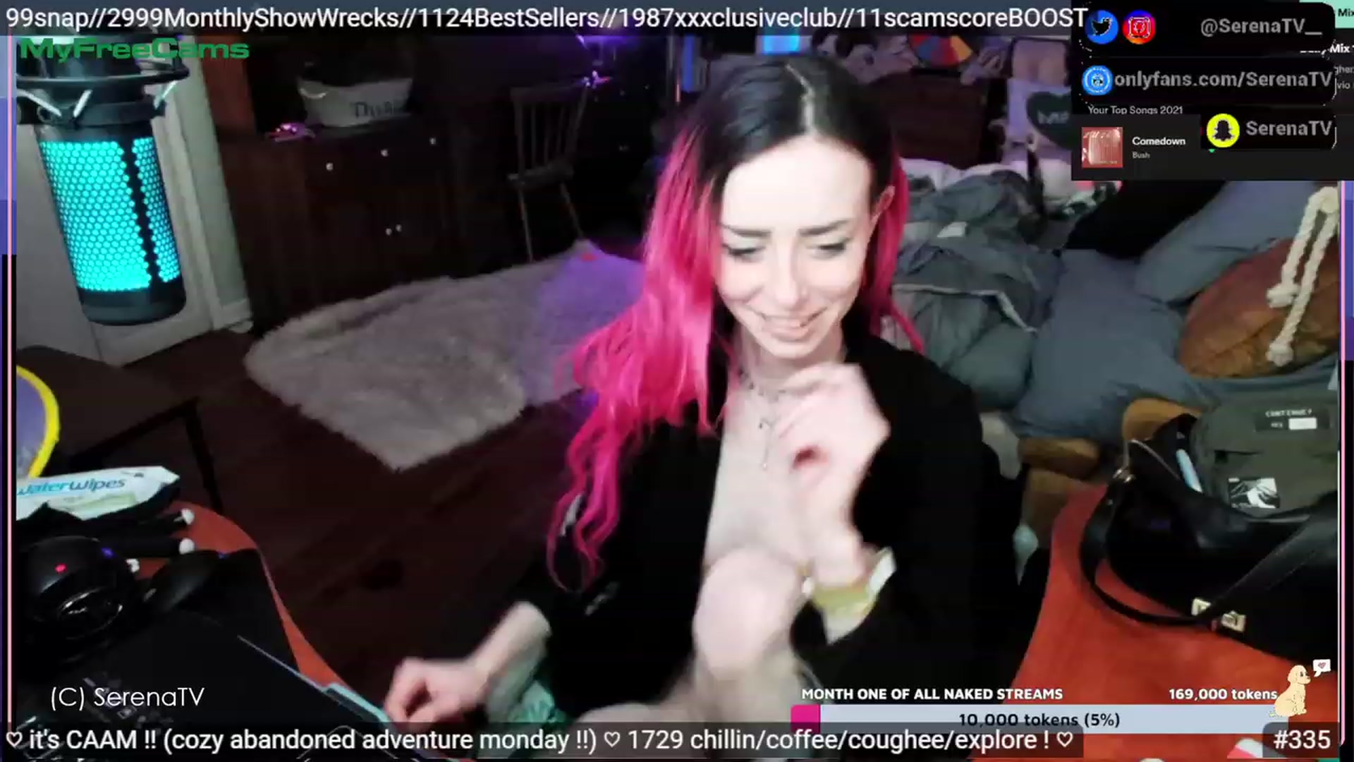 Gallery image thumbnail from serenatv's myfreecams stream on, 04/25/2023, 01:20 image 8 of 20