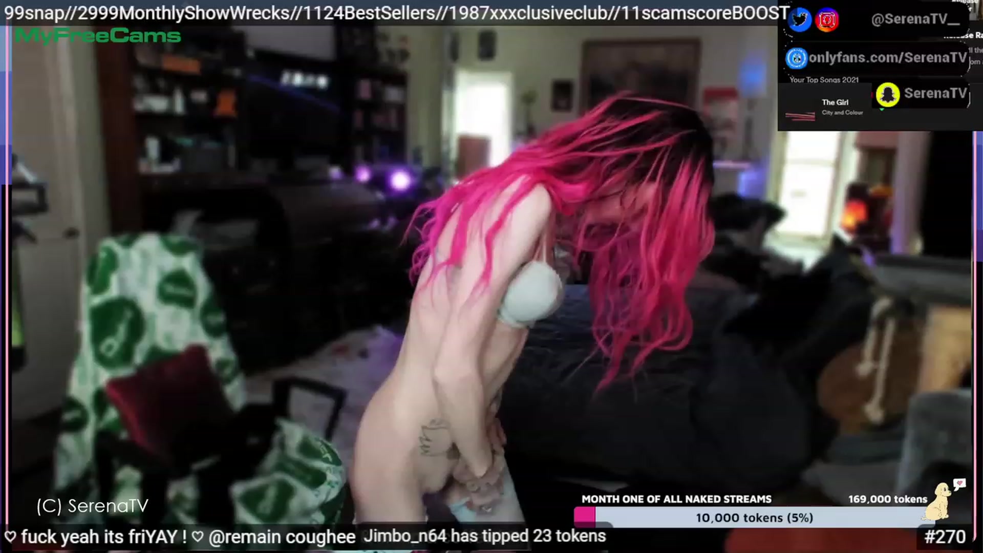 Gallery image thumbnail from serenatv's myfreecams stream on, 04/28/2023, 20:02 image 4 of 20
