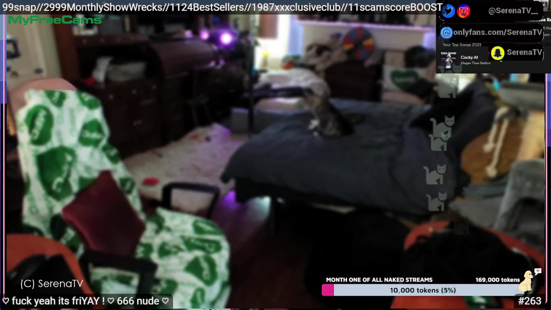 Gallery image thumbnail from serenatv's myfreecams stream on, 04/28/2023, 20:02 image 14 of 20