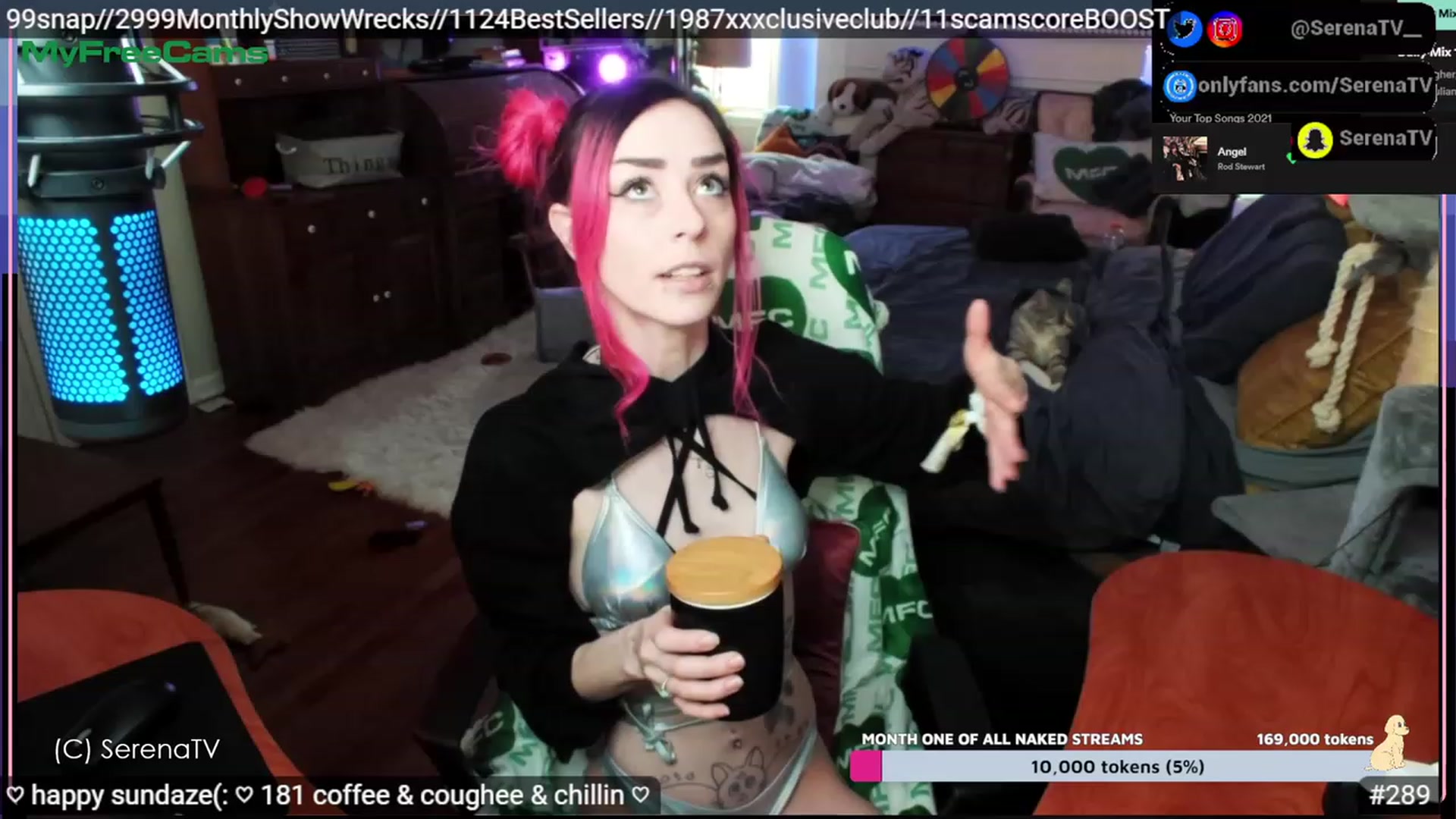 Gallery image thumbnail from serenatv's myfreecams stream on, 04/30/2023, 20:55 image 5 of 20