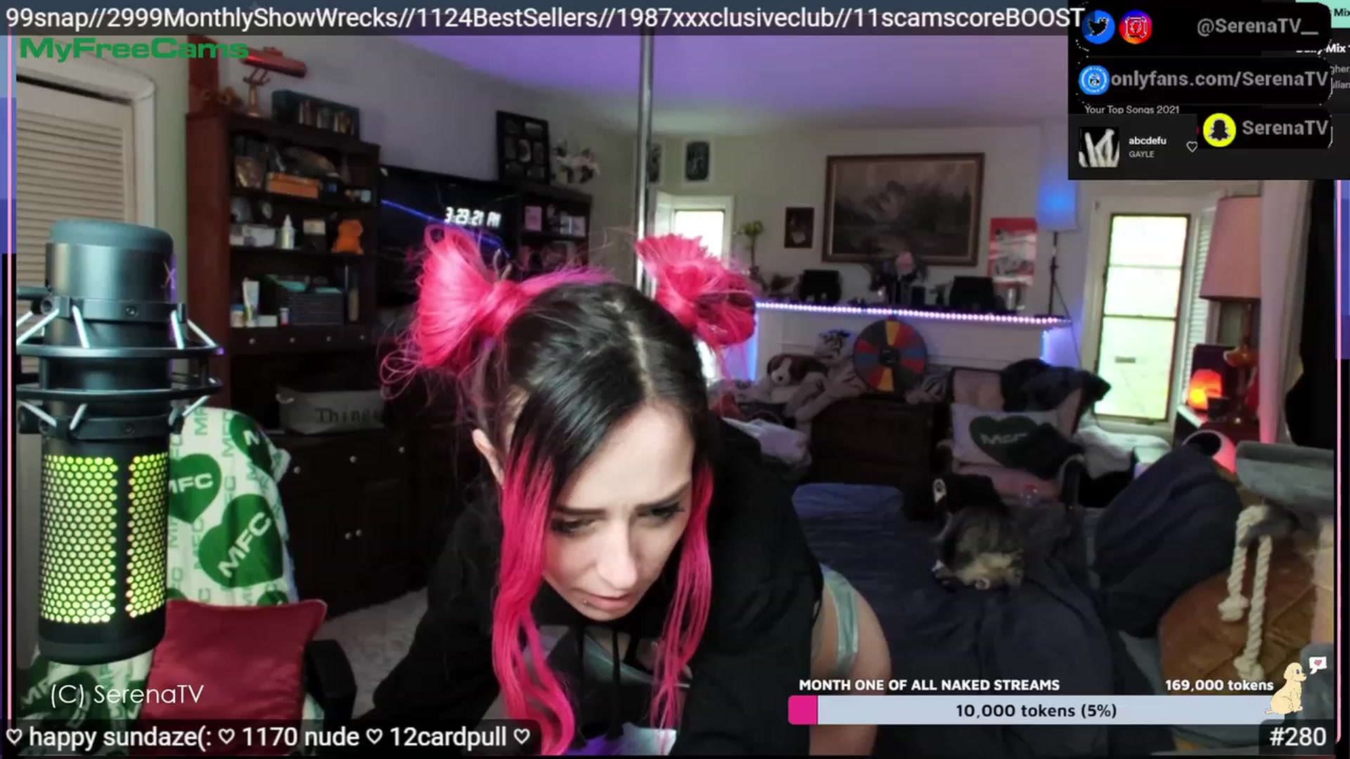 Gallery image thumbnail from serenatv's myfreecams stream on, 04/30/2023, 20:55 image 14 of 20