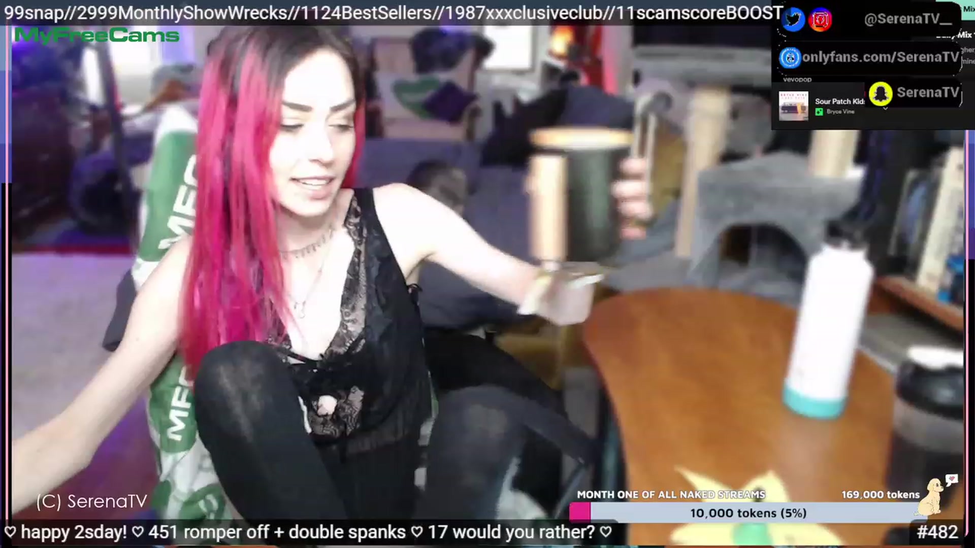 Gallery image thumbnail from serenatv's myfreecams stream on, 05/02/2023, 20:32 image 7 of 20