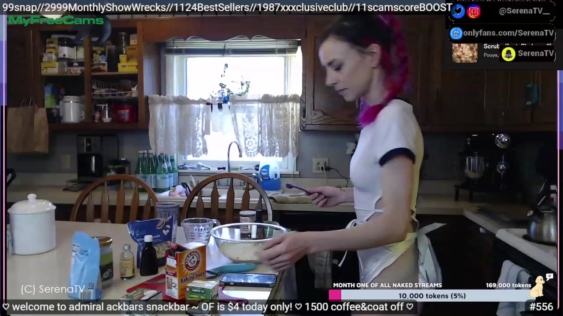 Gallery image thumbnail from serenatv's myfreecams stream on, 05/04/2023, 20:14 image 2 of 20