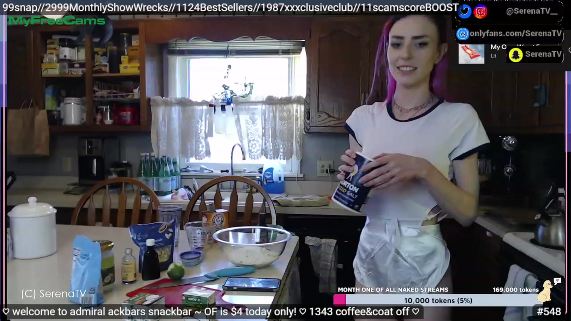 Gallery image thumbnail from serenatv's myfreecams stream on, 05/04/2023, 20:14 image 4 of 20