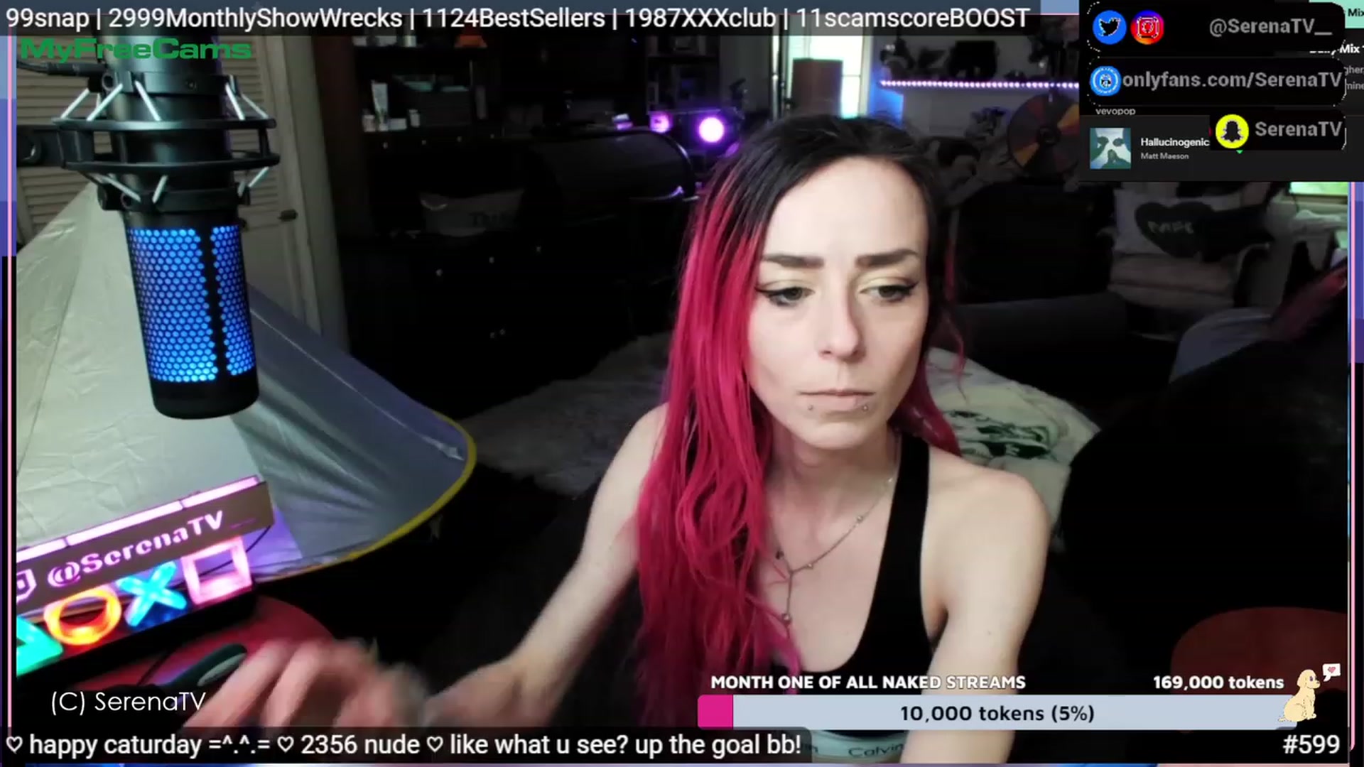 Gallery image thumbnail from serenatv's myfreecams stream on, 05/06/2023, 22:46 image 7 of 20