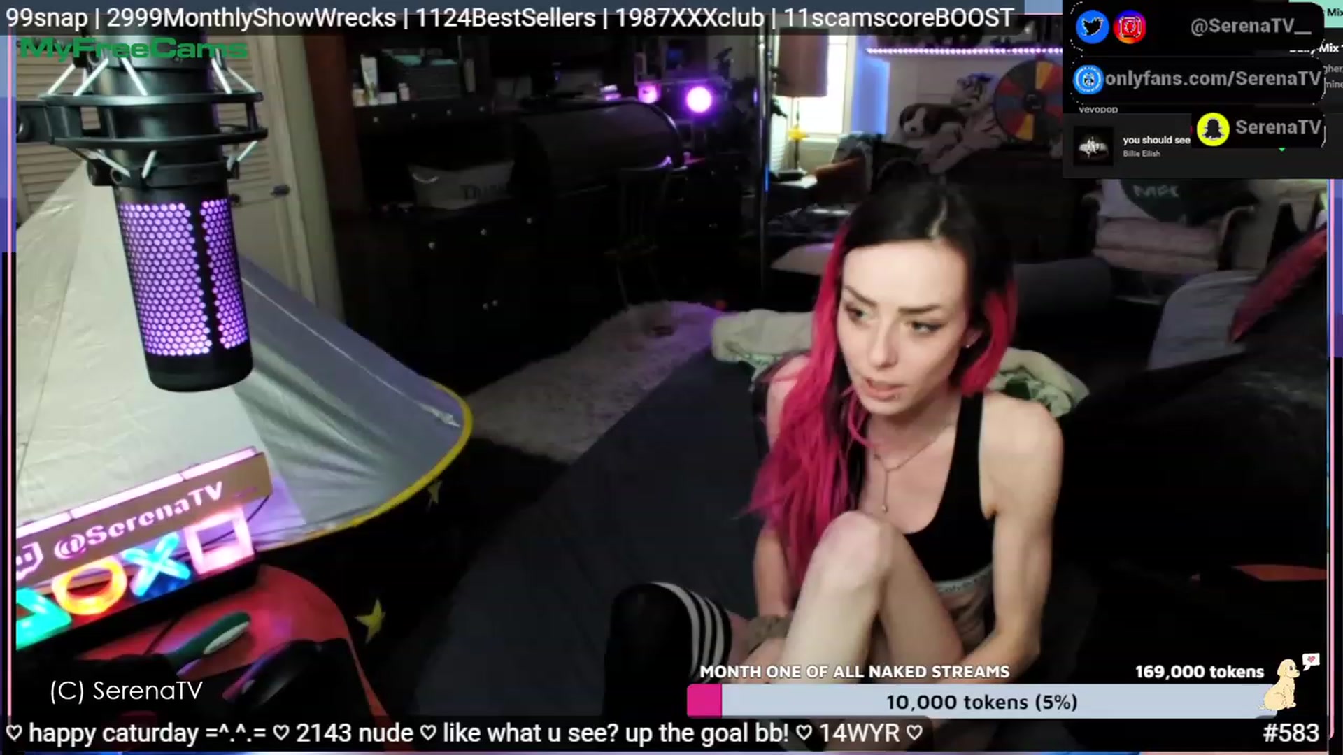 Gallery image thumbnail from serenatv's myfreecams stream on, 05/06/2023, 22:46 image 15 of 20