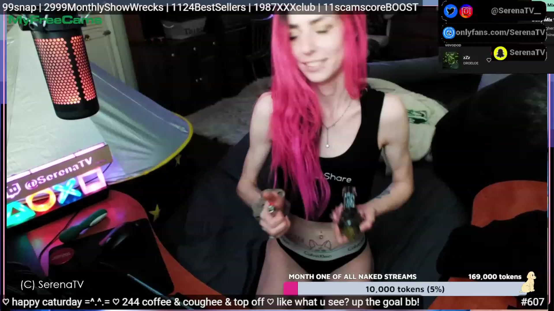 Gallery image thumbnail from serenatv's myfreecams stream on, 05/06/2023, 22:46 image 6 of 20