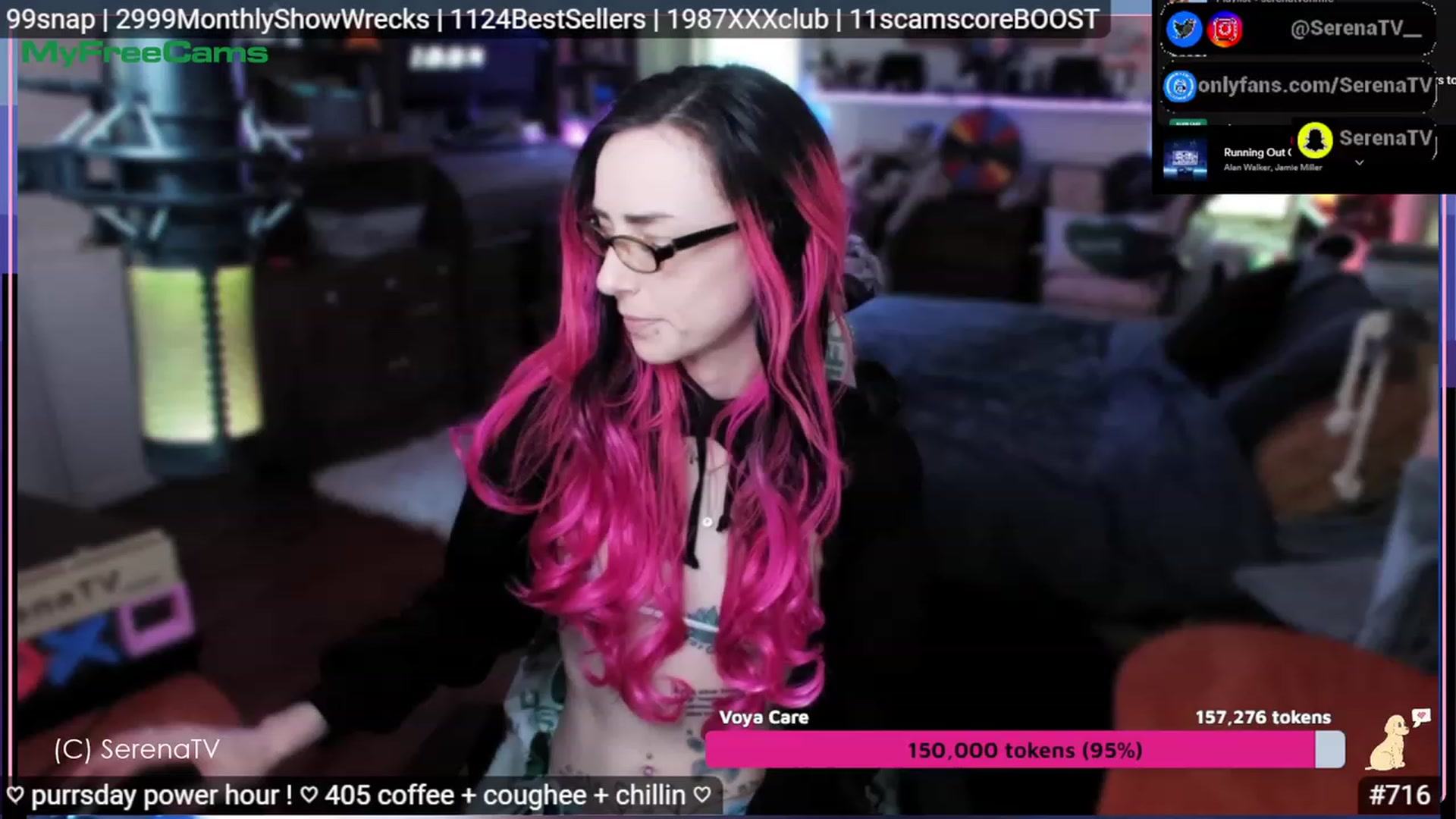 Gallery image thumbnail from serenatv's myfreecams stream on, 05/11/2023, 20:04 image 5 of 20