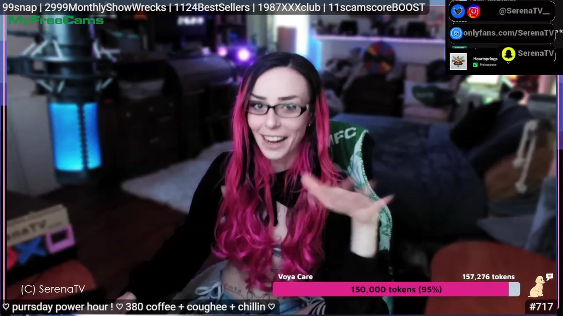 Gallery image thumbnail from serenatv's myfreecams stream on, 05/11/2023, 20:04 image 16 of 20