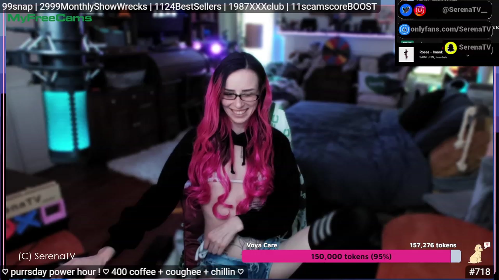 Gallery image thumbnail from serenatv's myfreecams stream on, 05/11/2023, 20:04 image 13 of 20