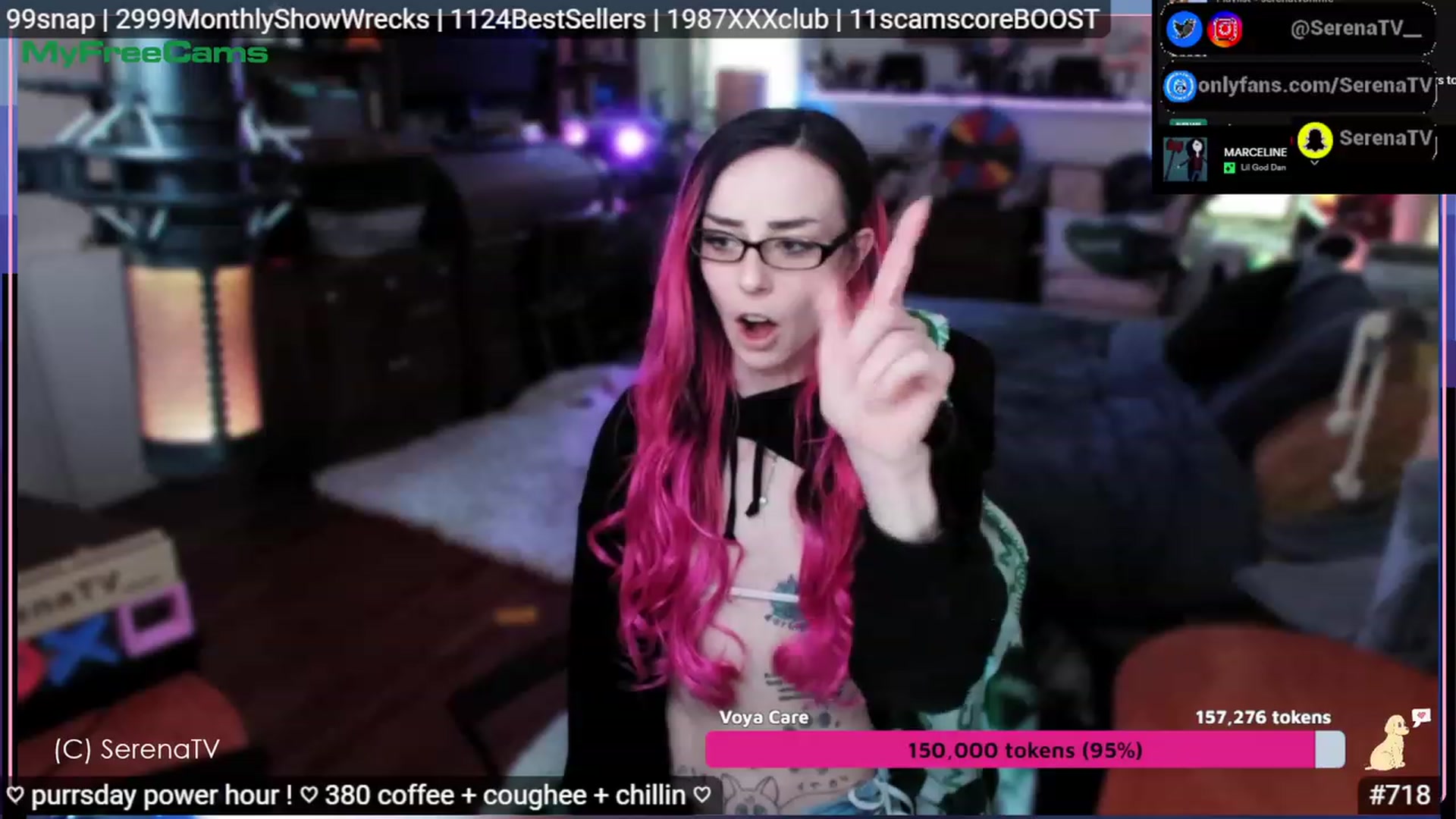Gallery image thumbnail from serenatv's myfreecams stream on, 05/11/2023, 20:04 image 19 of 20