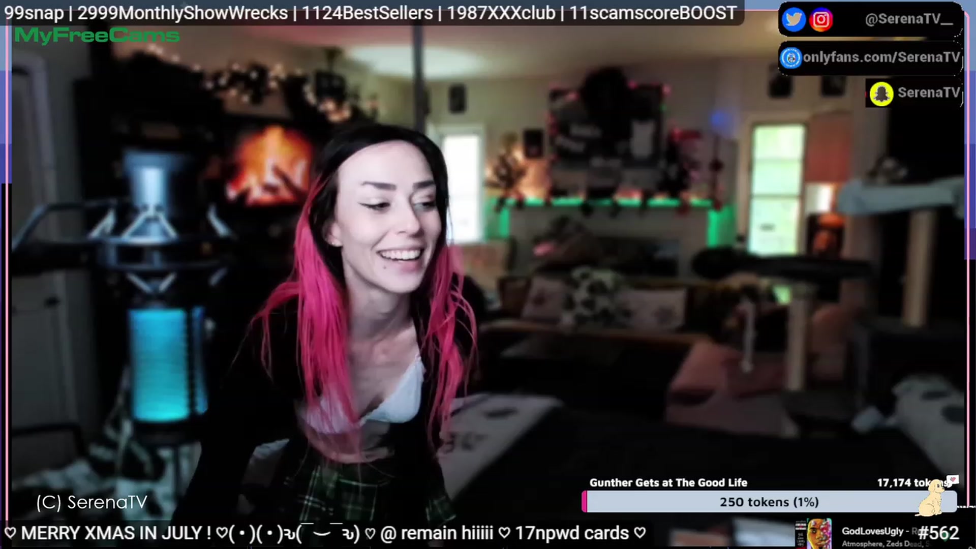 Gallery image thumbnail from serenatv's myfreecams stream on, 07/18/2023, 20:06 image 5 of 20