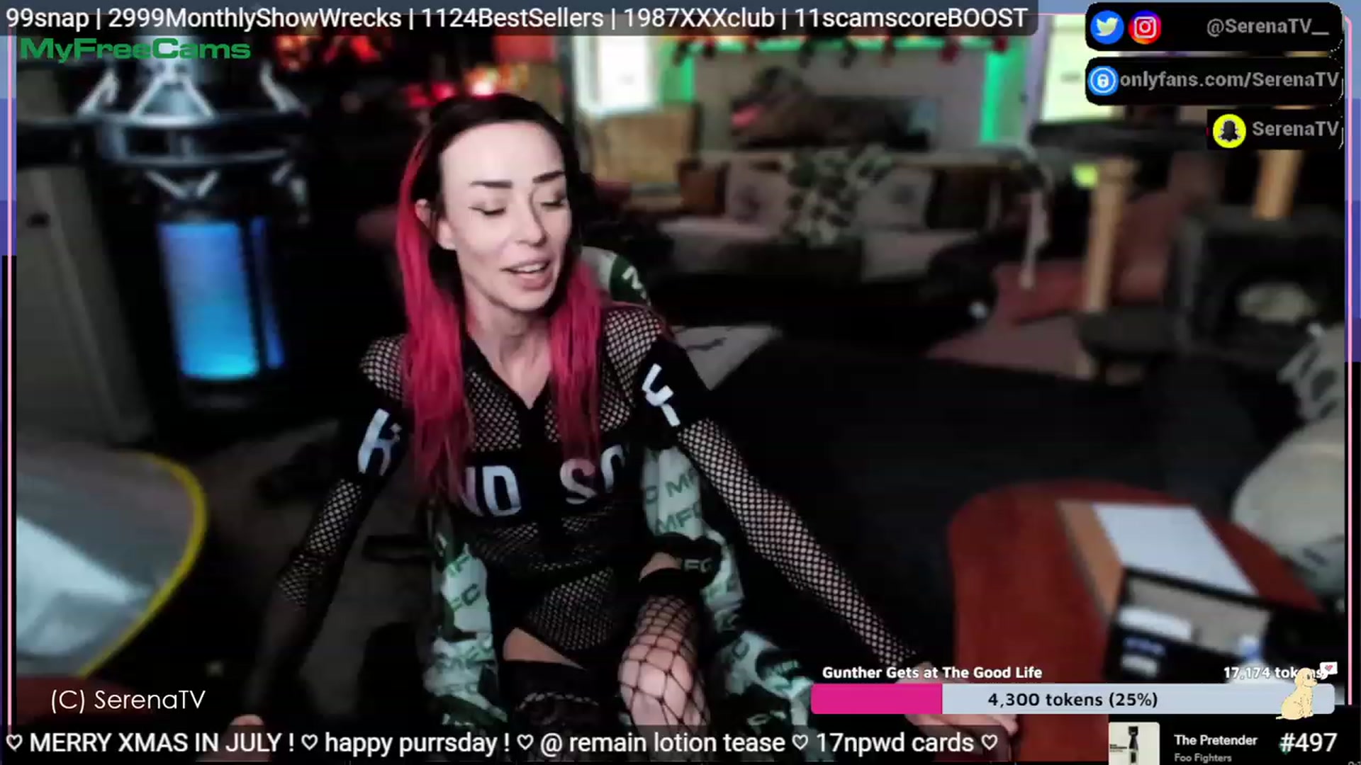 Gallery image thumbnail from serenatv's myfreecams stream on, 07/20/2023, 20:18 image 6 of 20