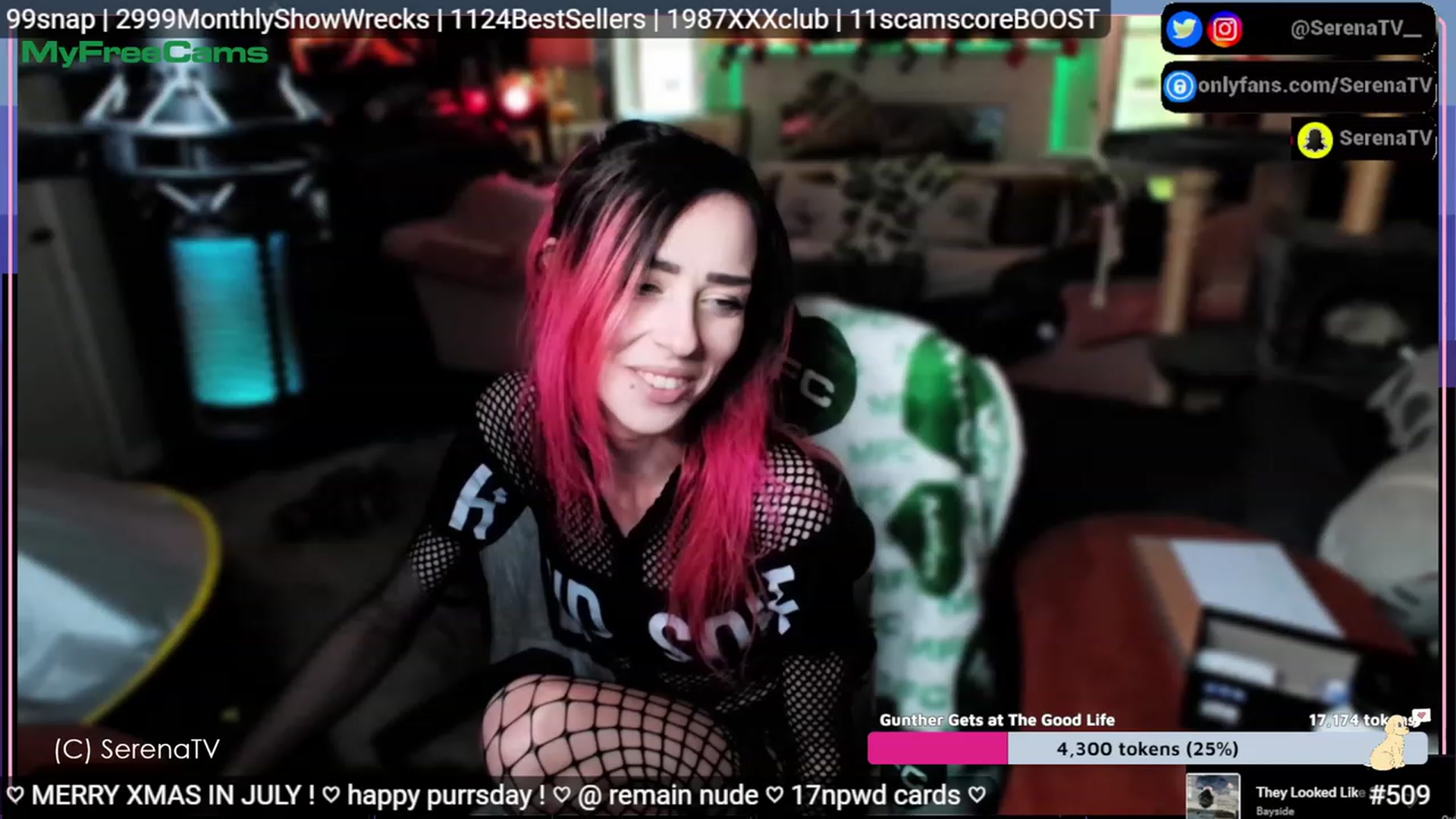 Gallery image thumbnail from serenatv's myfreecams stream on, 07/20/2023, 20:18 image 4 of 20