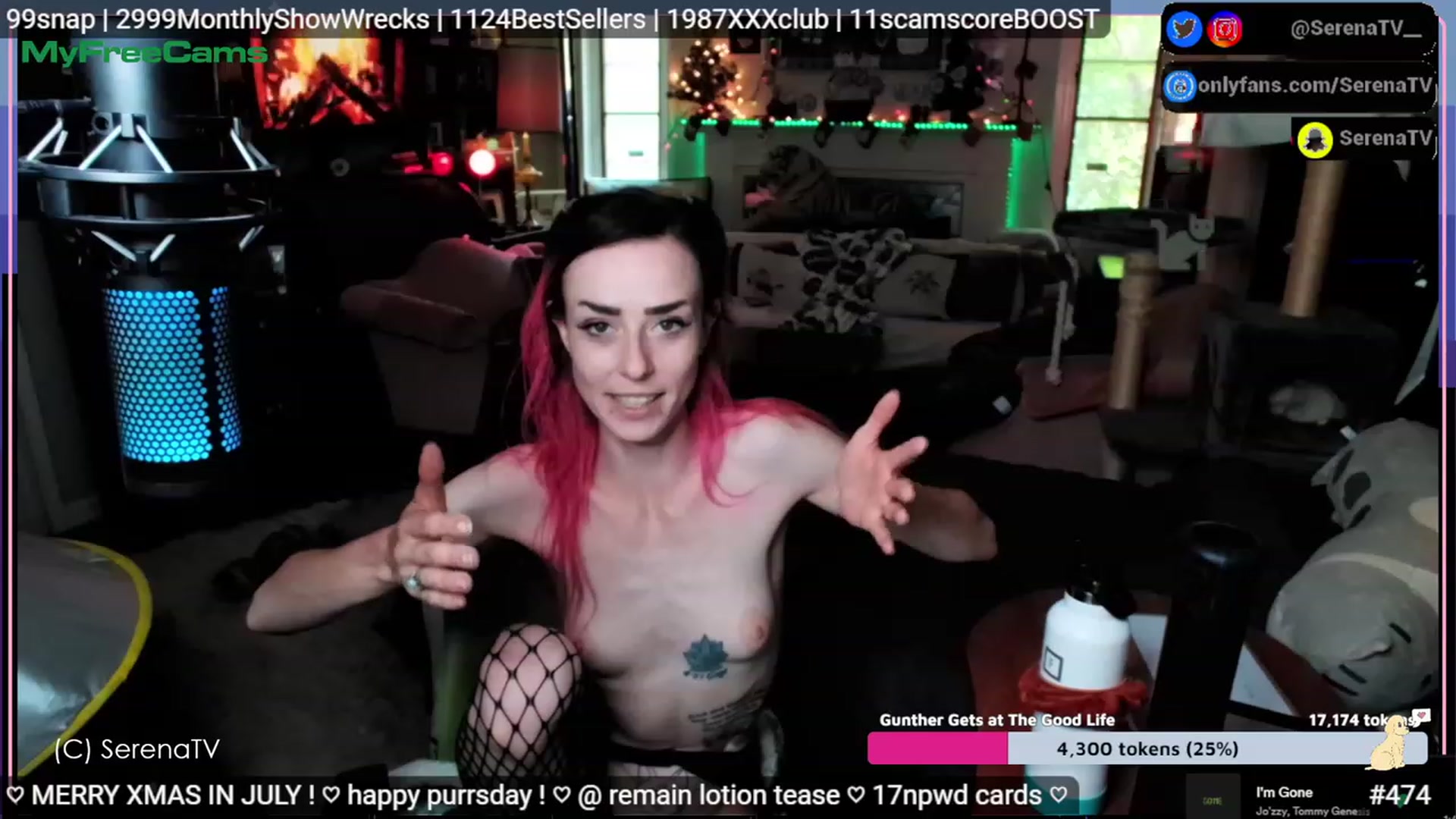 Gallery image thumbnail from serenatv's myfreecams stream on, 07/20/2023, 20:18 image 15 of 20