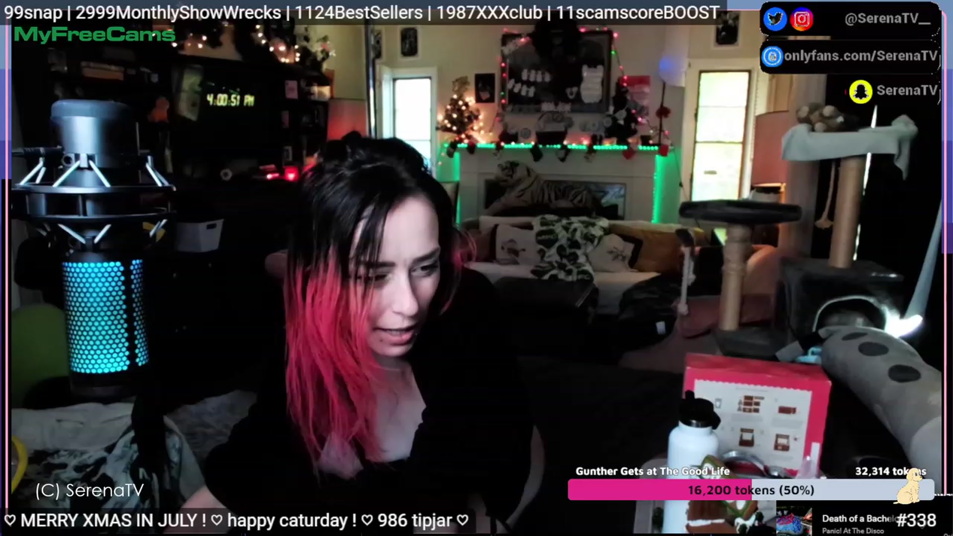 Gallery image thumbnail from serenatv's myfreecams stream on, 07/22/2023, 21:17 image 19 of 20