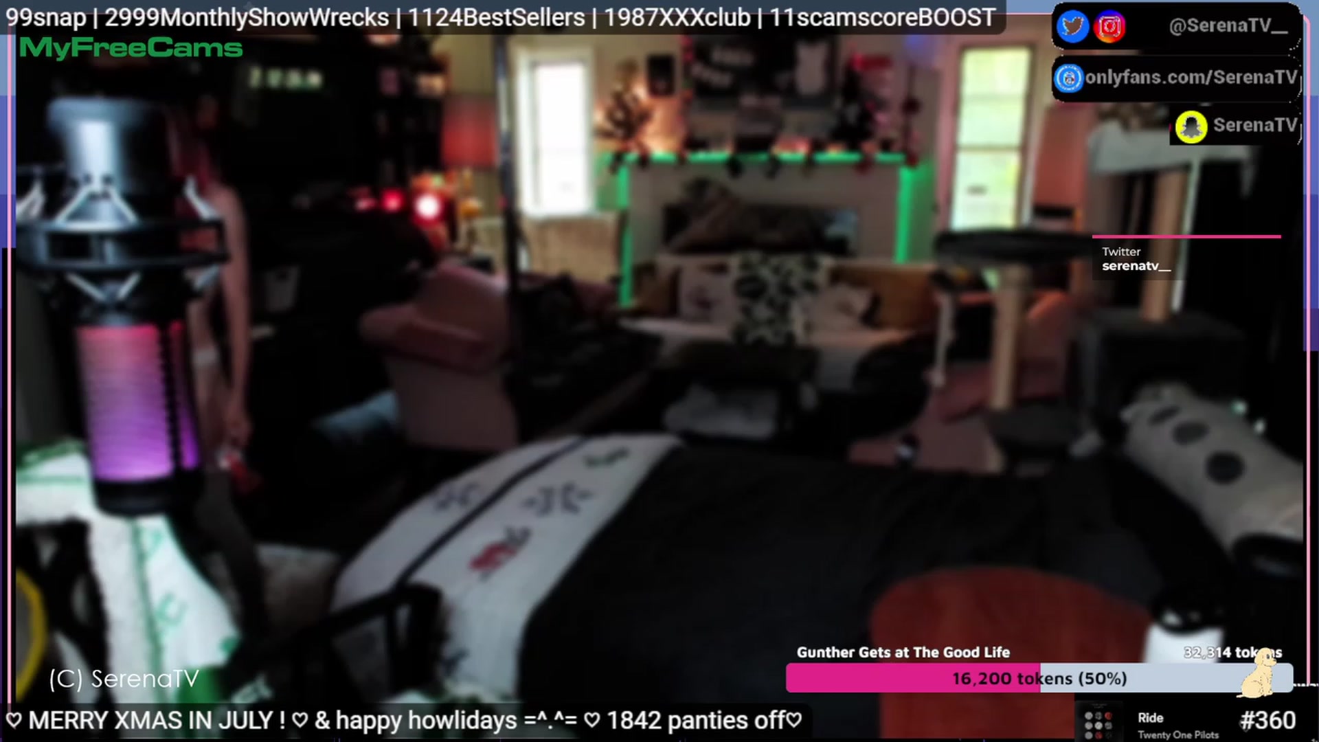Gallery image thumbnail from serenatv's myfreecams stream on, 07/23/2023, 20:14 image 4 of 20