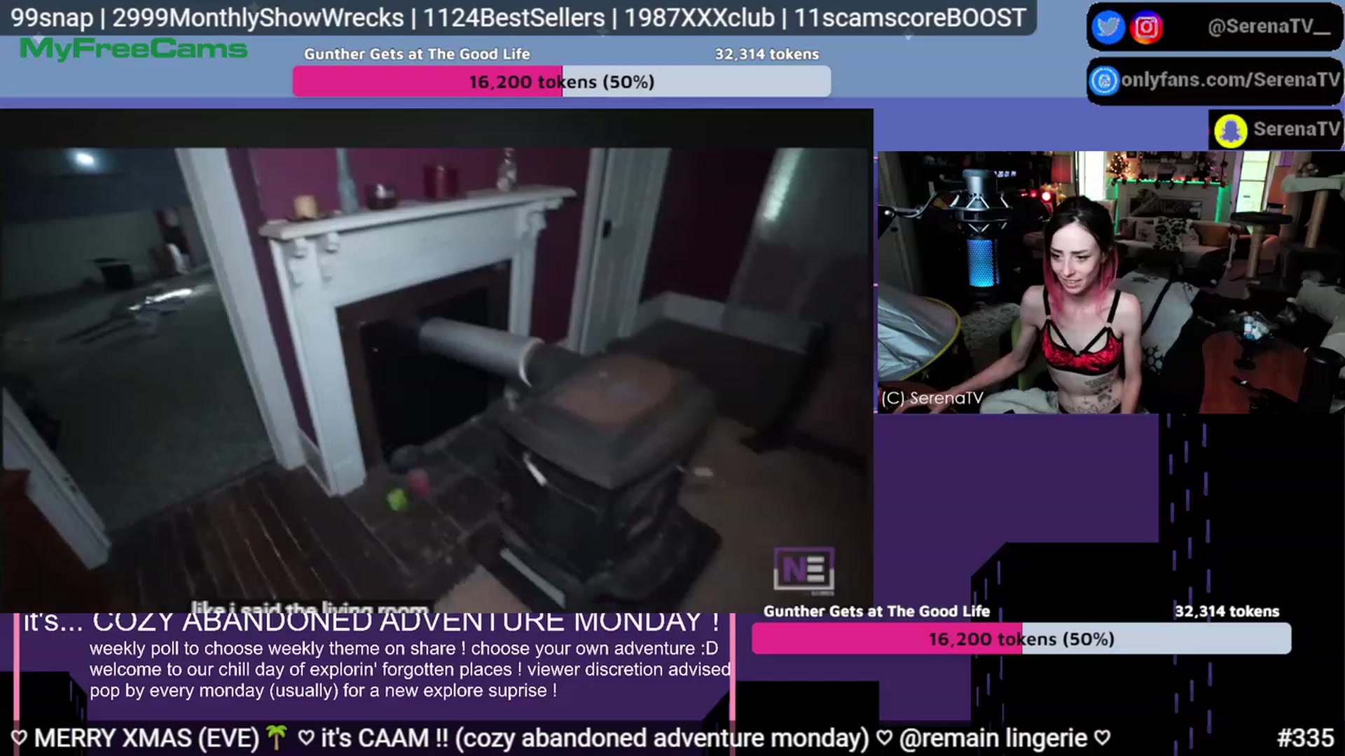 Gallery image thumbnail from serenatv's myfreecams stream on, 07/24/2023, 19:33 image 15 of 20