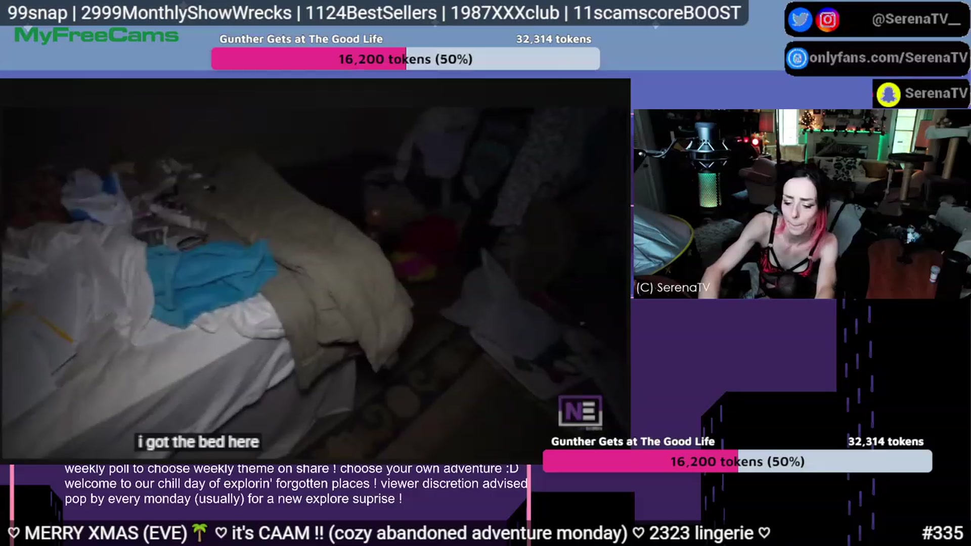 Gallery image thumbnail from serenatv's myfreecams stream on, 07/24/2023, 19:33 image 20 of 20