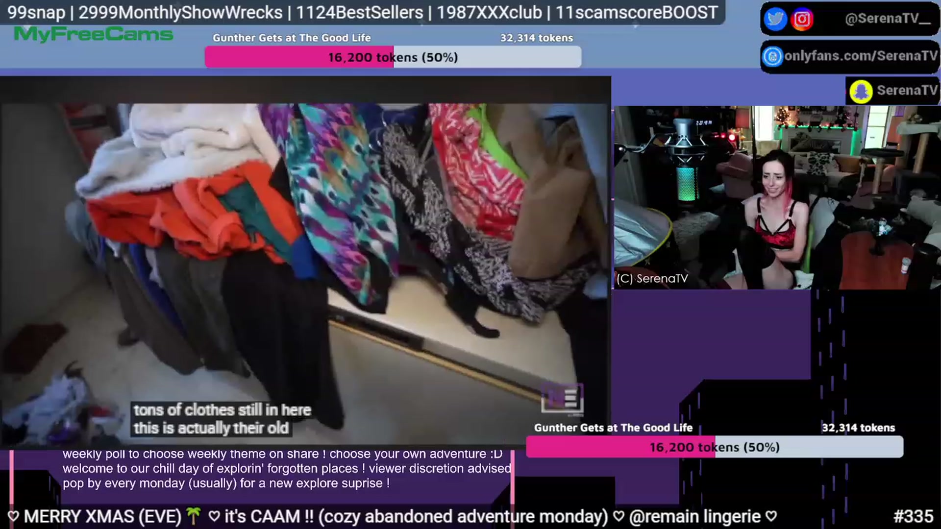 Gallery image thumbnail from serenatv's myfreecams stream on, 07/24/2023, 19:33 image 19 of 20
